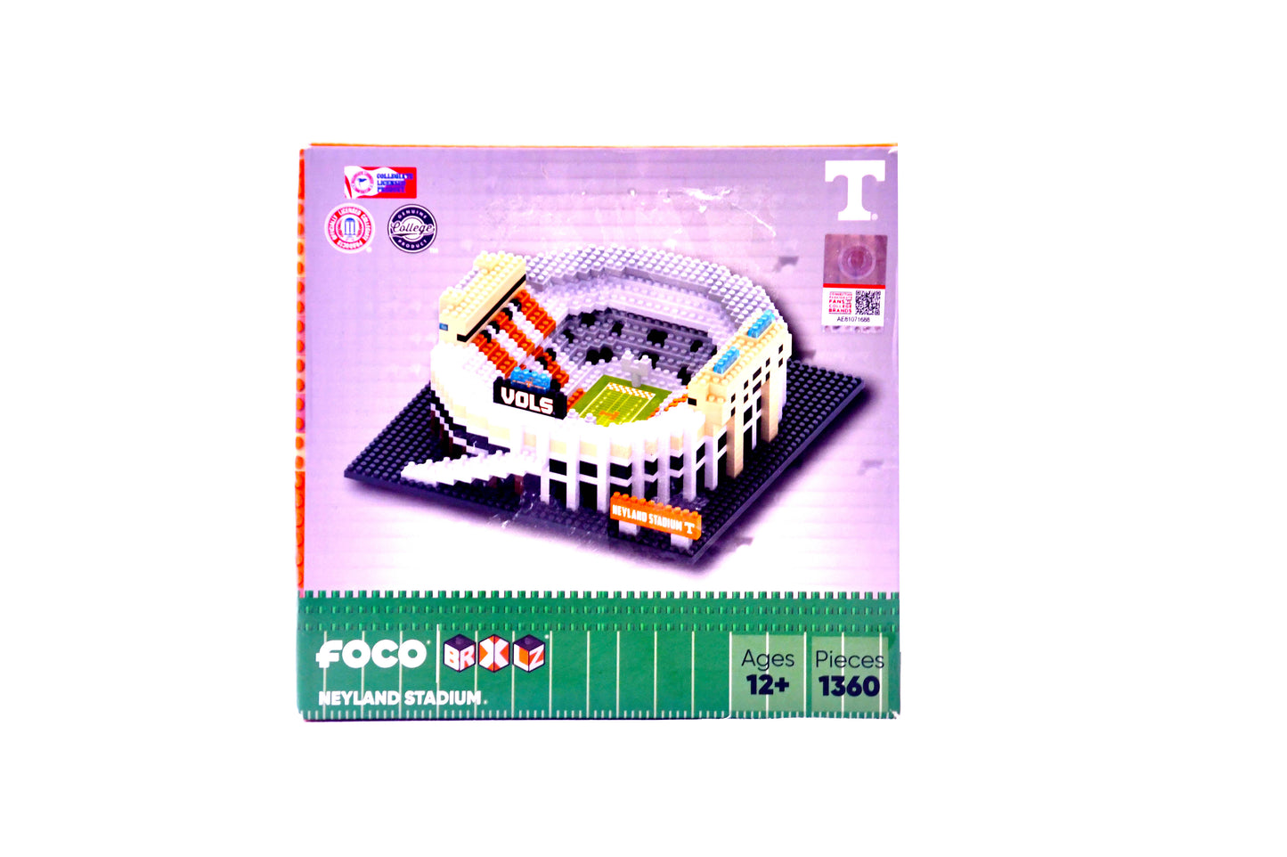 FOCO BRXLZ Tennessee Volunteers Neyland Stadium 1360 Piece Building Block Set