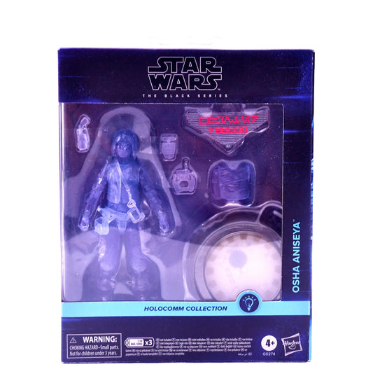 Star Wars The Black Series Osha Aniseya Holocomm Collection Figure Hasbro New