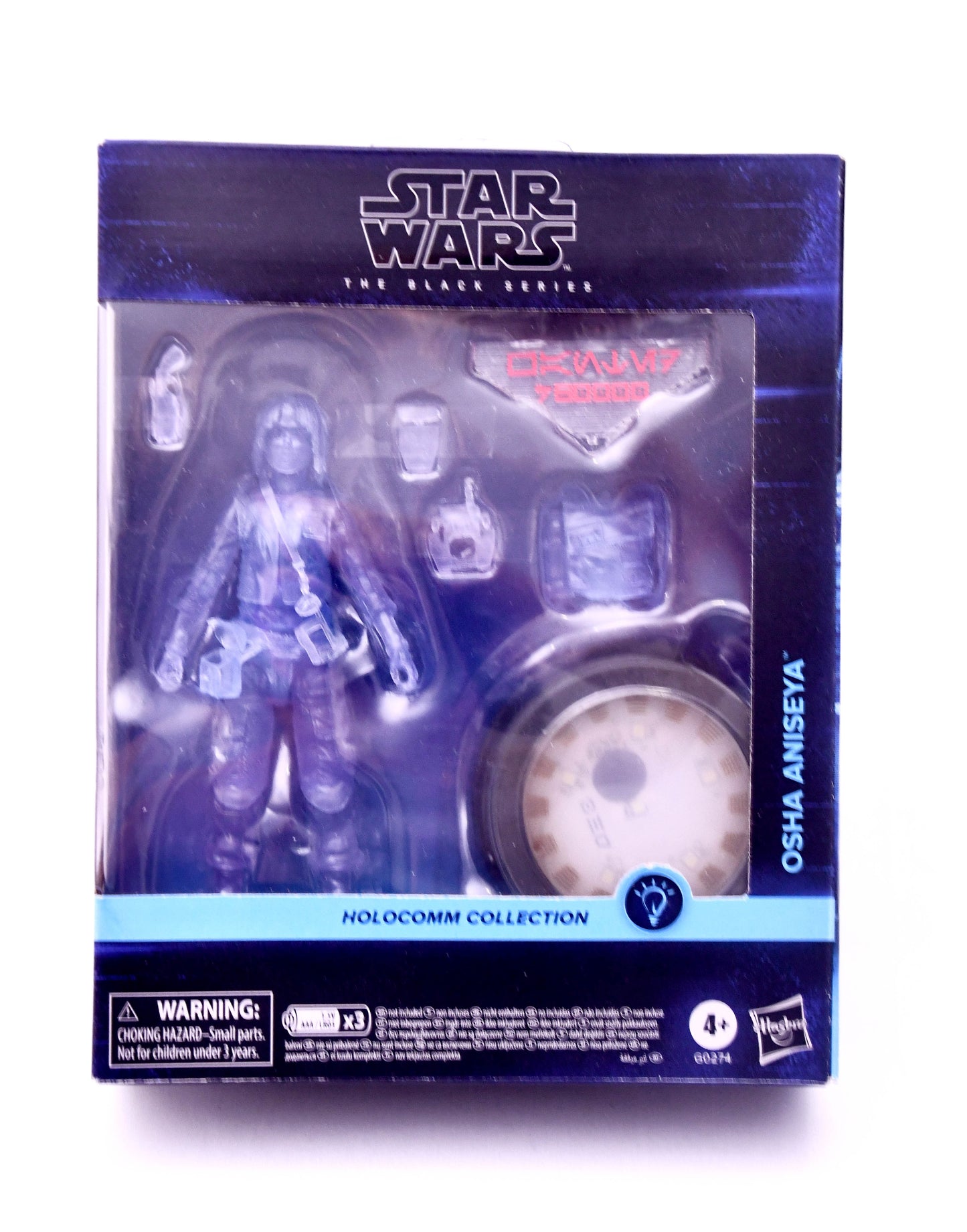 Star Wars The Black Series Osha Aniseya Holocomm Collection Figure Hasbro New