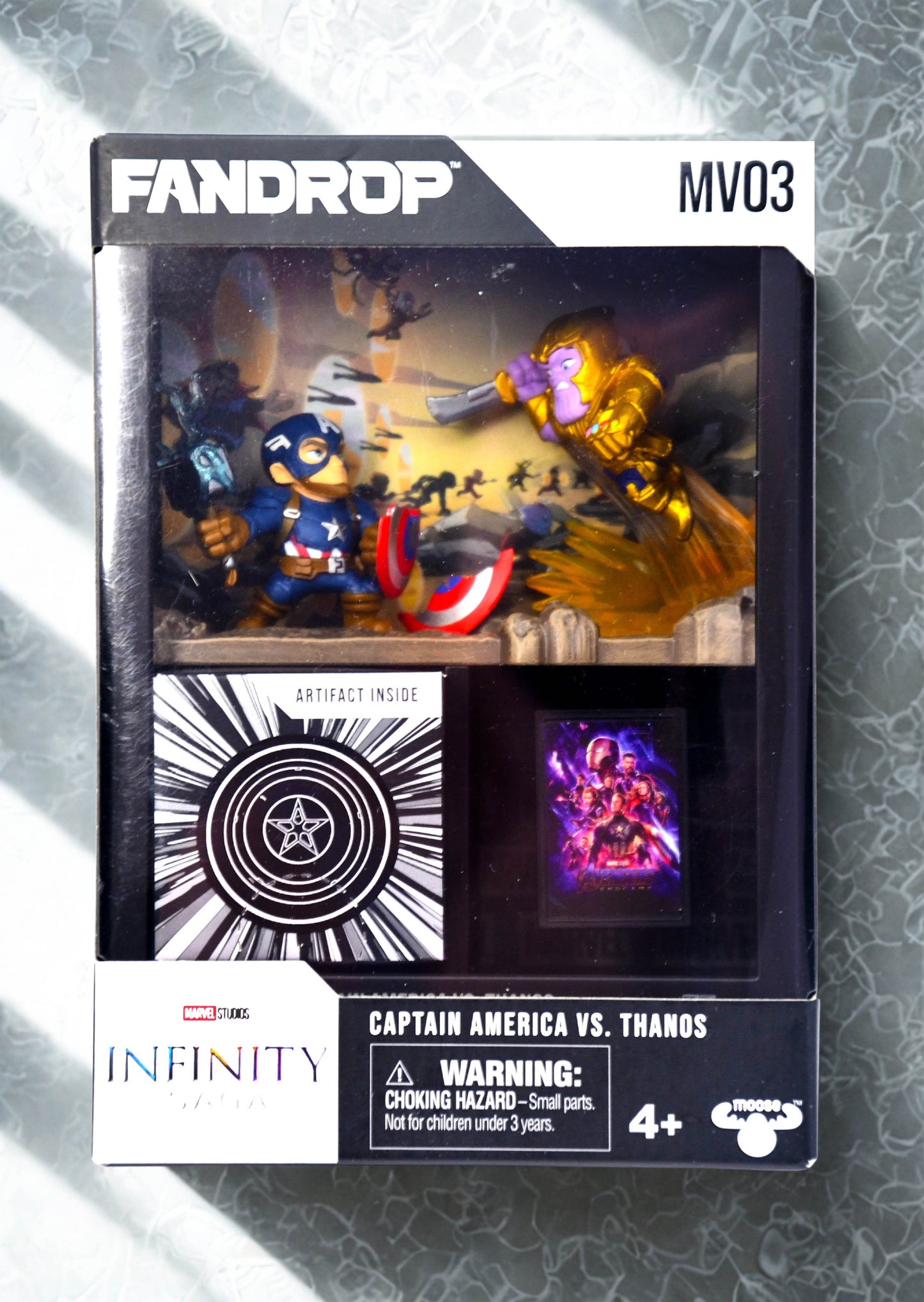 Fandrop MV03 Captain America Vs Thanos Infinity Saga Avengers Endgame Diorama