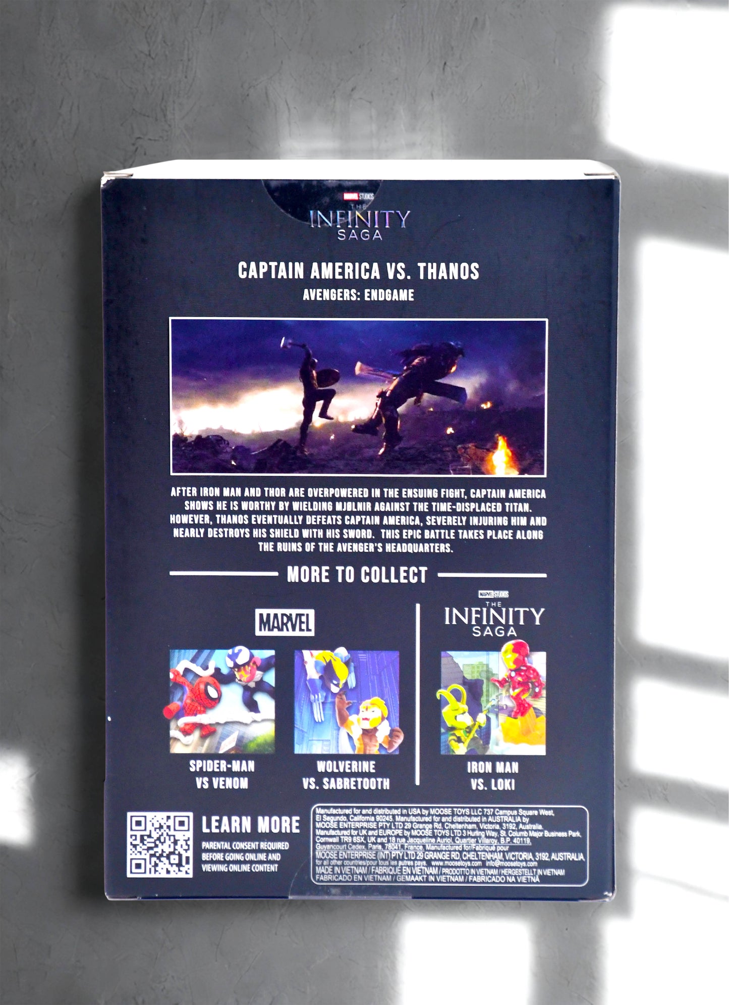 Fandrop MV03 Captain America Vs Thanos Infinity Saga Avengers Endgame Diorama