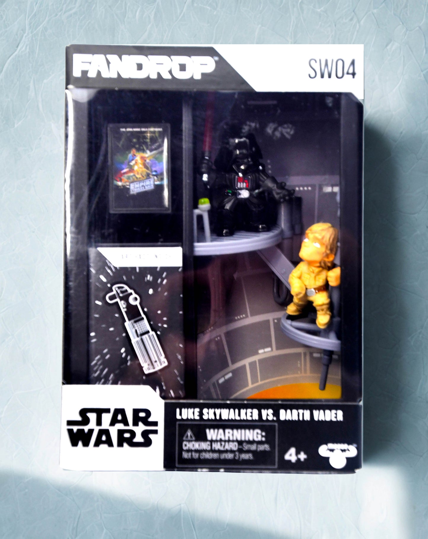 Star Wars Fandrop SW04 Luke Skywalker vs Darth Vader Diorama Figure Infinity Saga New