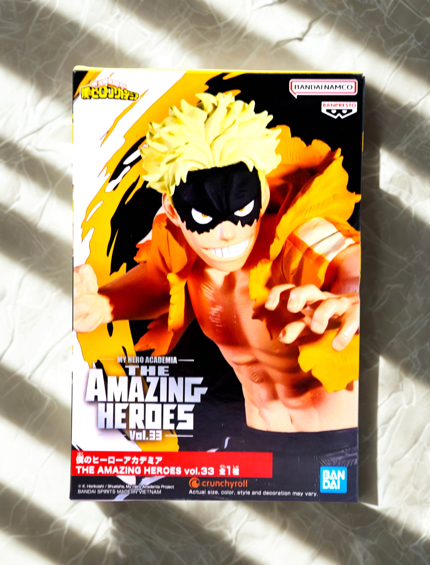My Hero Academia Fatgum Figure The Amazing Heroes Vol 33 Bandai Banpresto New Sealed