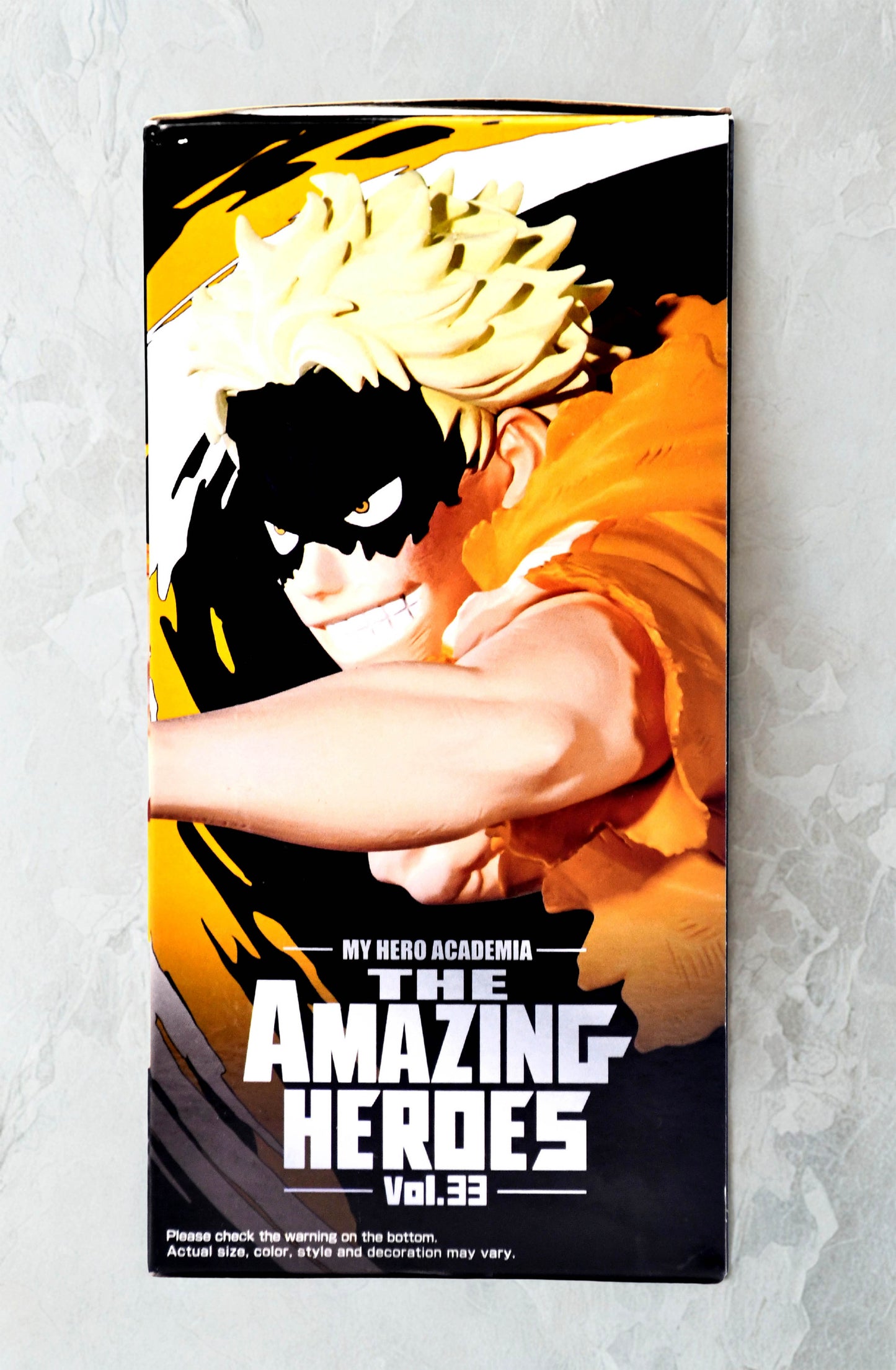 My Hero Academia Fatgum Figure The Amazing Heroes Vol 33 Bandai Banpresto New Sealed
