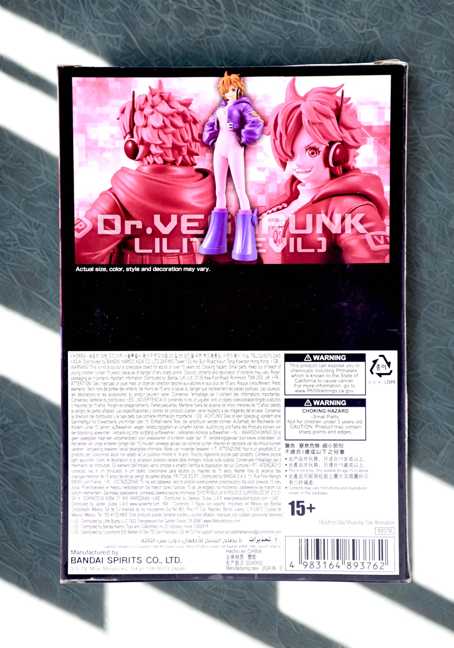 One Piece Dr Vegapunk Lilith Evil Figure DXF The Grandline Series Egghead Bandai