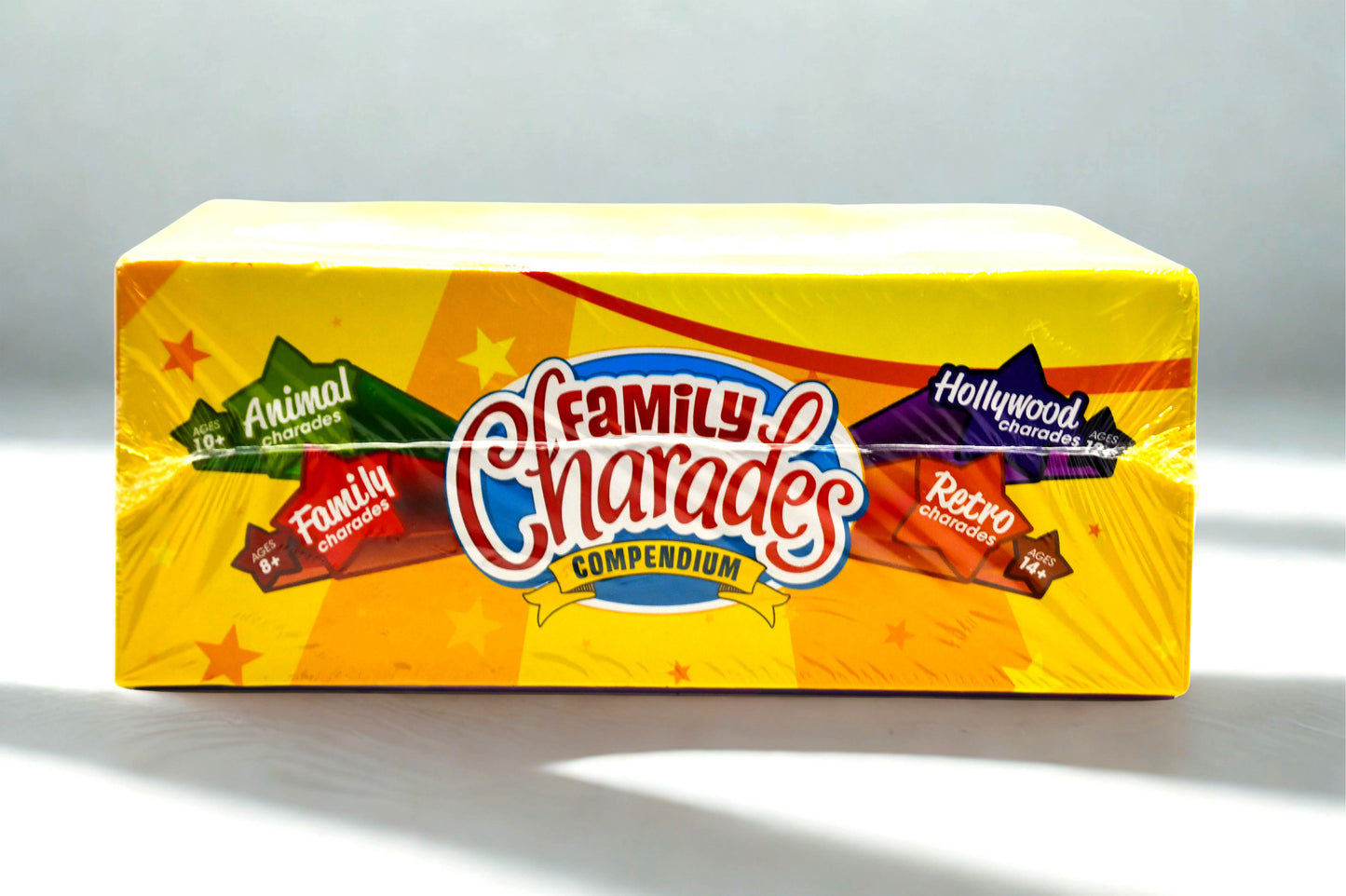 Family Charades Compendium 4 Games In One Board Game Factory Sealed Outset