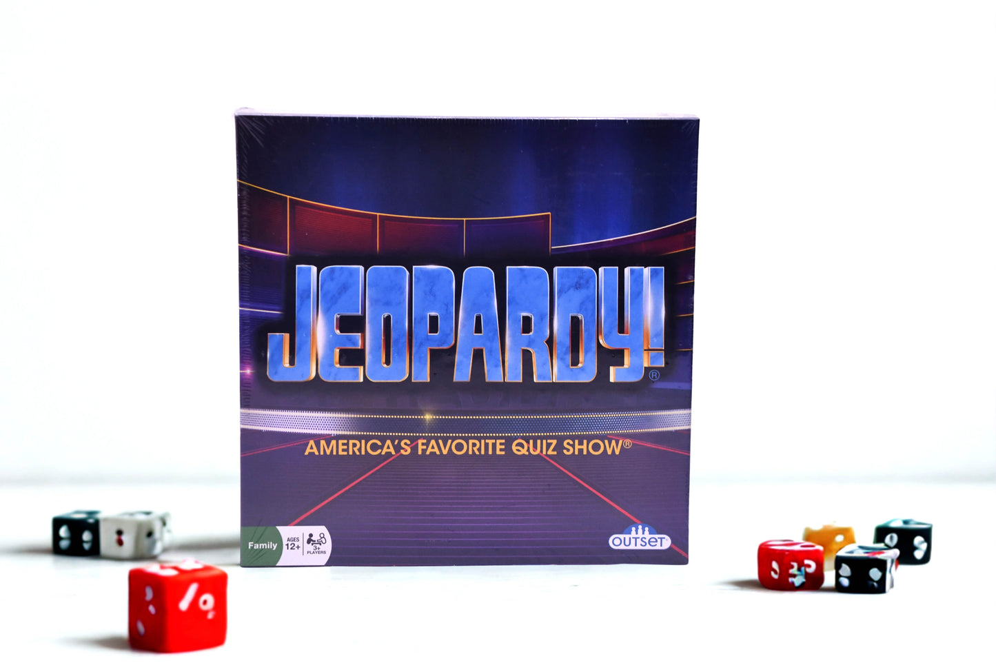 Jeopardy Board Game Factory Sealed Outset America's Favorite Quiz Show Family