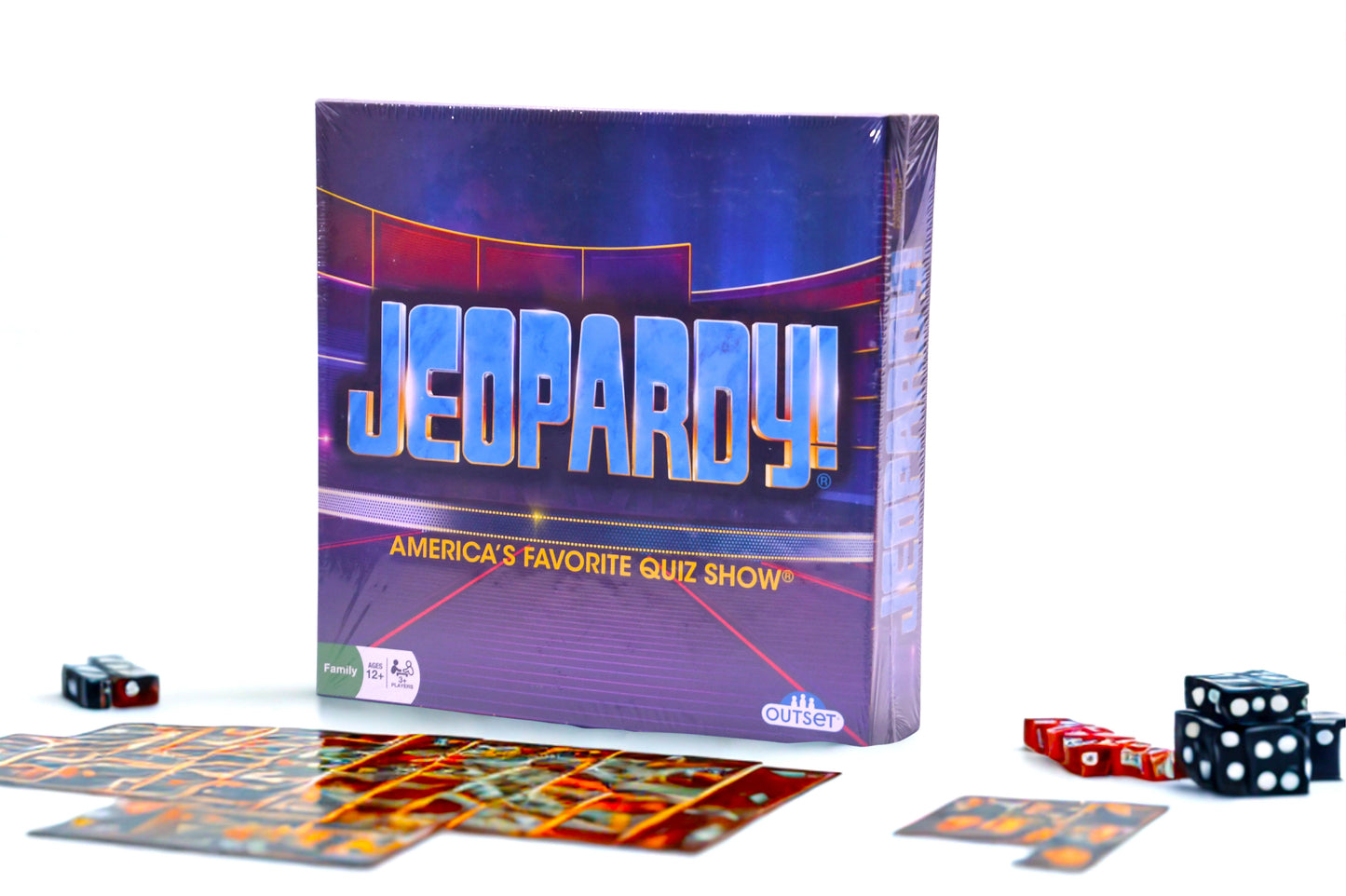 Jeopardy Board Game Factory Sealed Outset America's Favorite Quiz Show Family