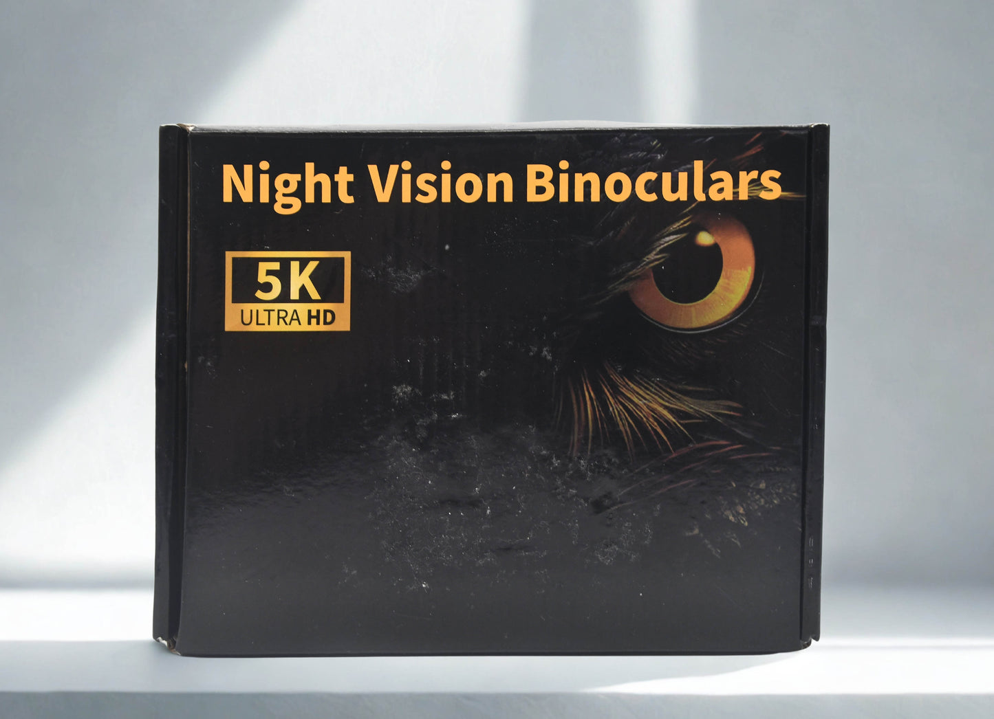 5K Night Vision Binoculars 60MP IR Digital Camera 10X Zoom 3"Screen Rechargeable