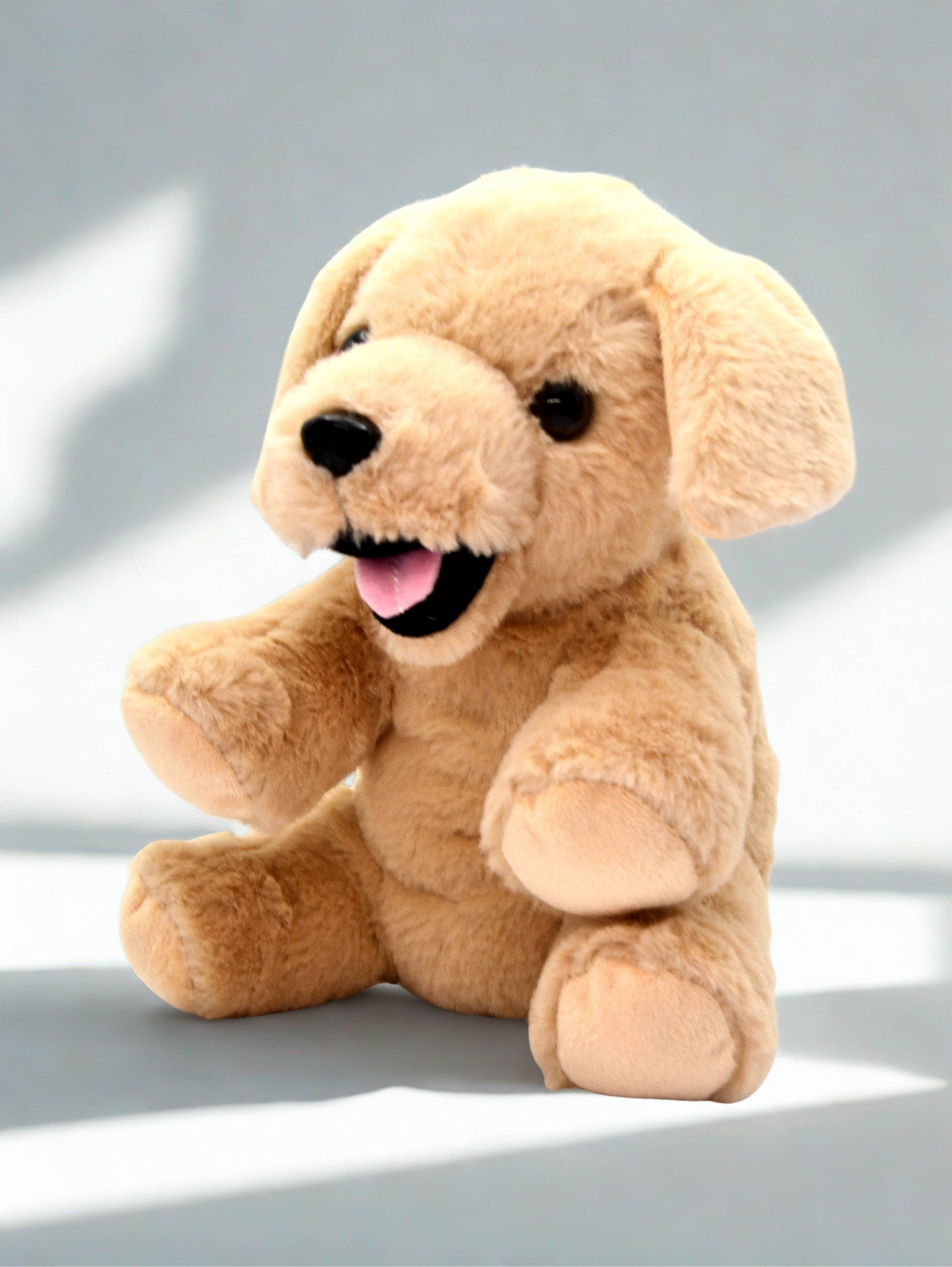 Vintage 2001 The Bear Factory Golden Retriever Plush Tan Puppy Dog Stuffed Toy