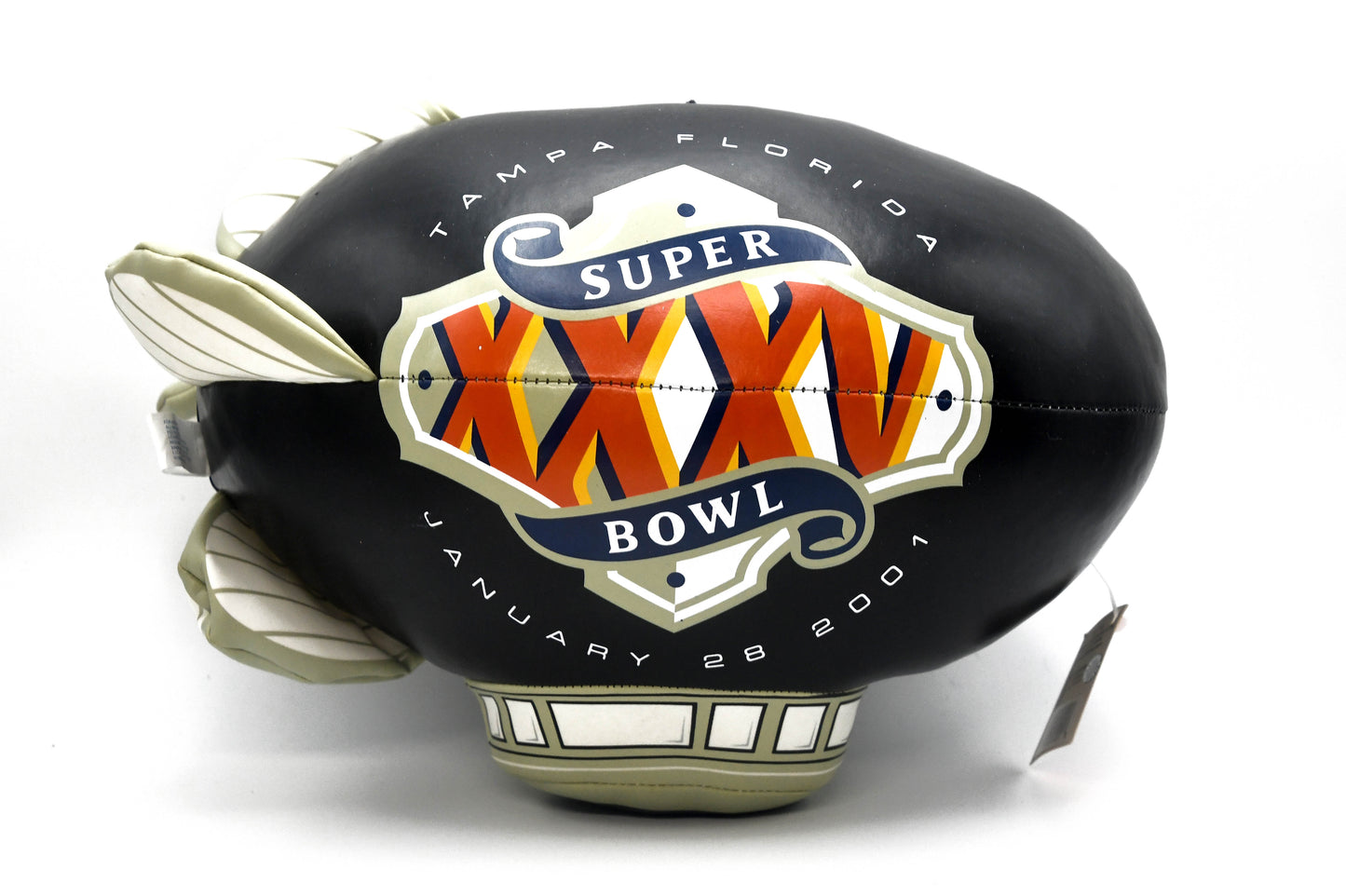 Super Bowl XXXV Tampa Florida Plush Blimp Football NFL Good Stuff 2001 Rare