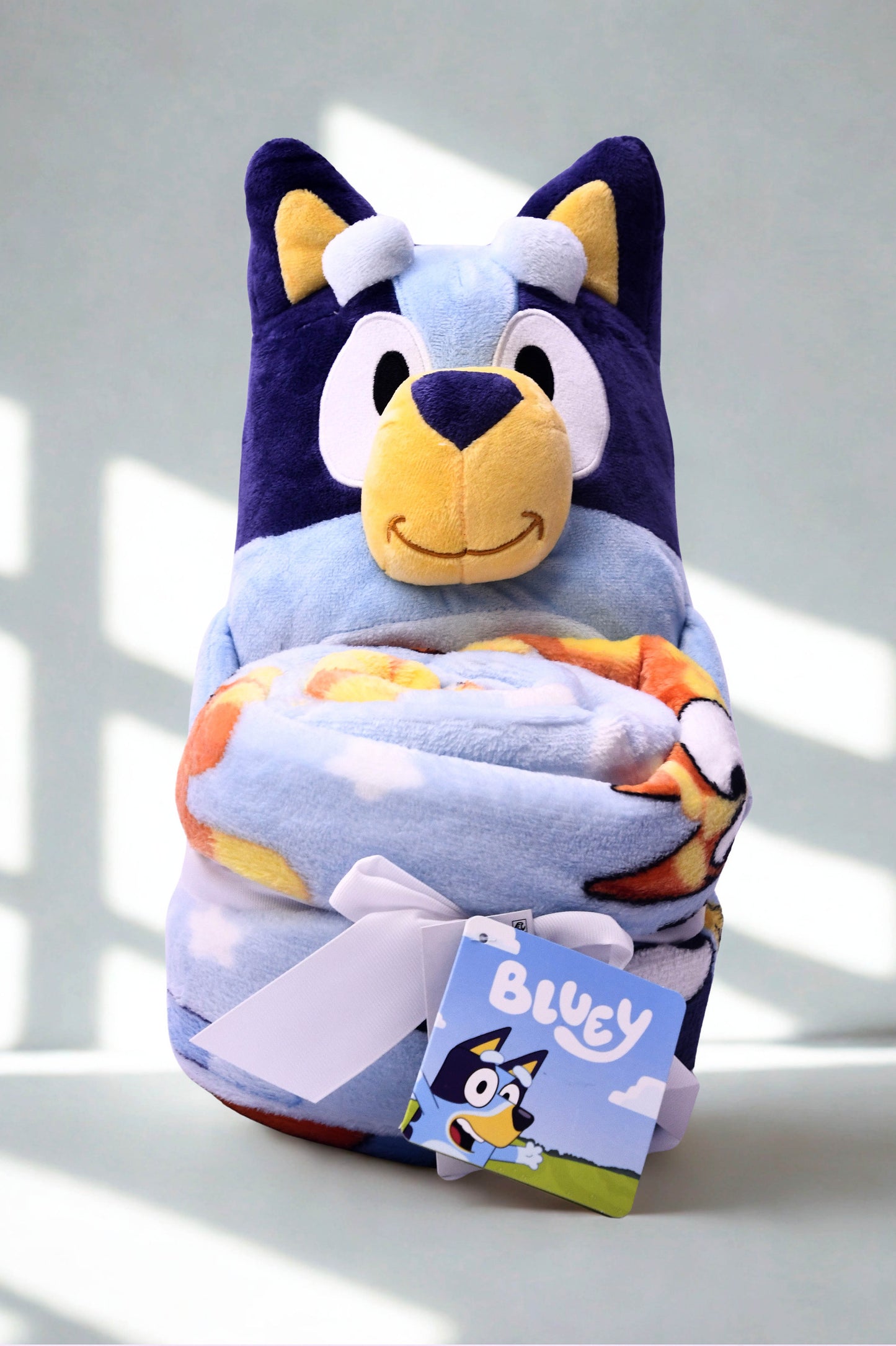 Bluey Hugger Set Plush Throw Blanket 48x58 Soft Fleece Gift New w/ Tags