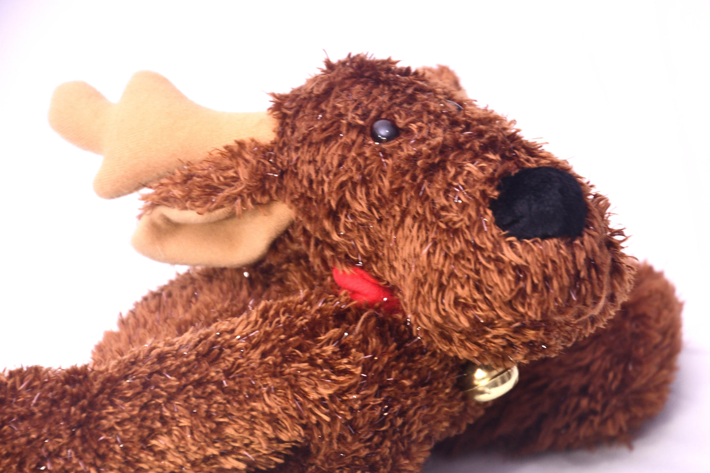 Hallmark Comet Reindeer Plush Stuffed Animal Brown Christmas Moose w/ Tag Bell