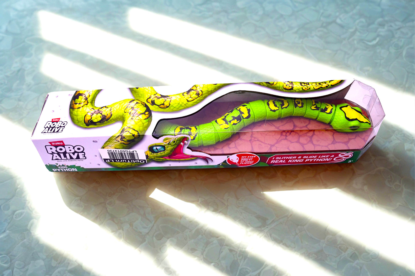 ZURU Robo Alive King Python Robotic Snake Toy Real Life Motion Pet