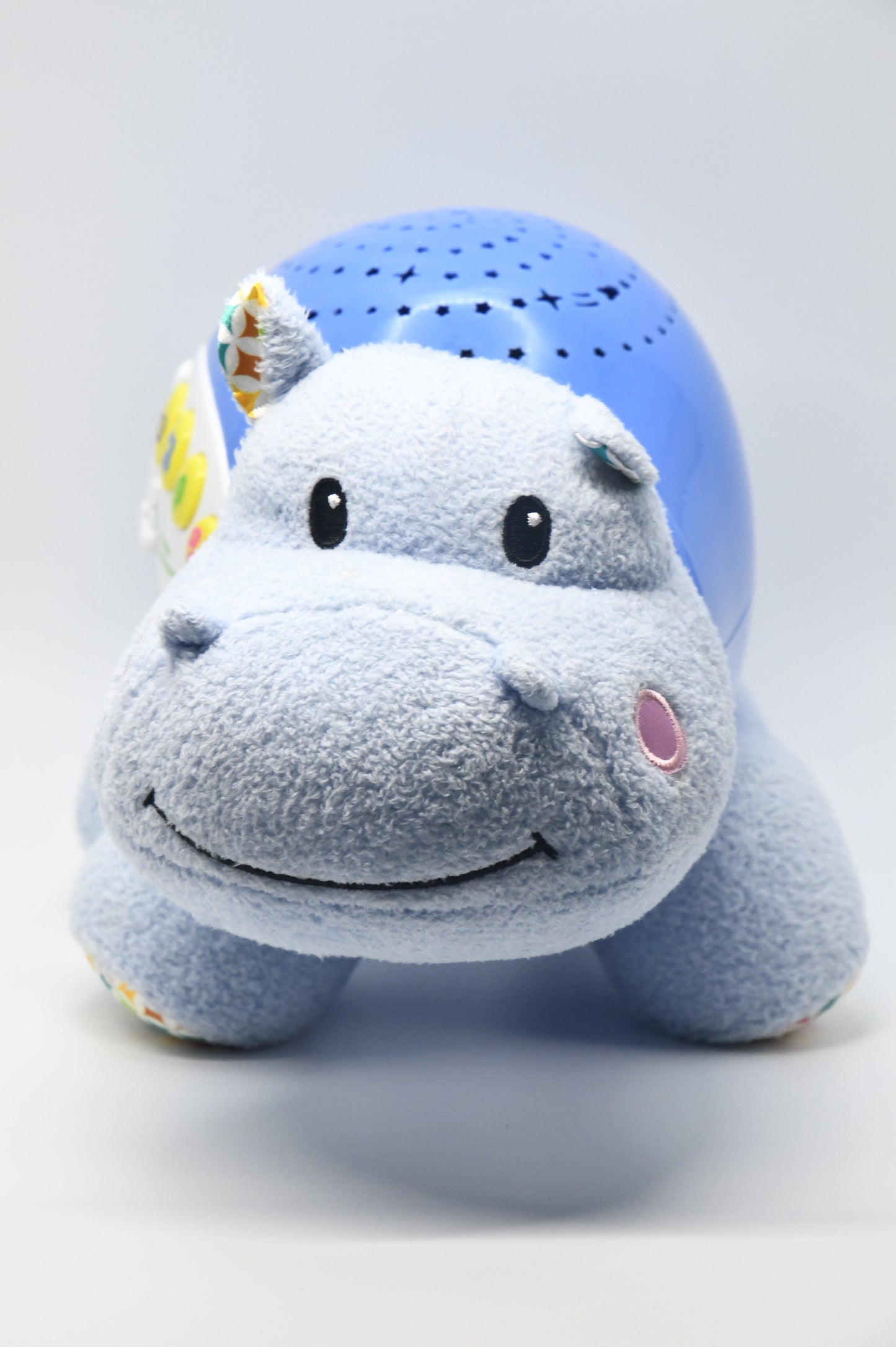 VTech Lil' Critters Soothing Starlight Hippo Baby Sleep Soother Night Light Tested