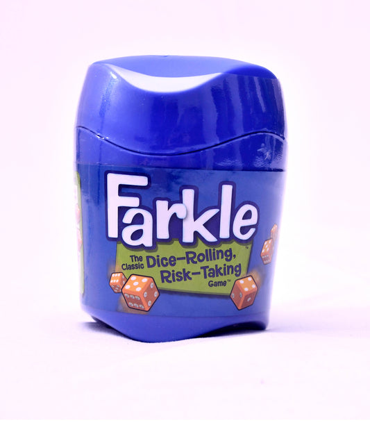 Farkle Classic Dice Game Travel Cup New Factory Sealed 6 Dice PlayMonster 2022