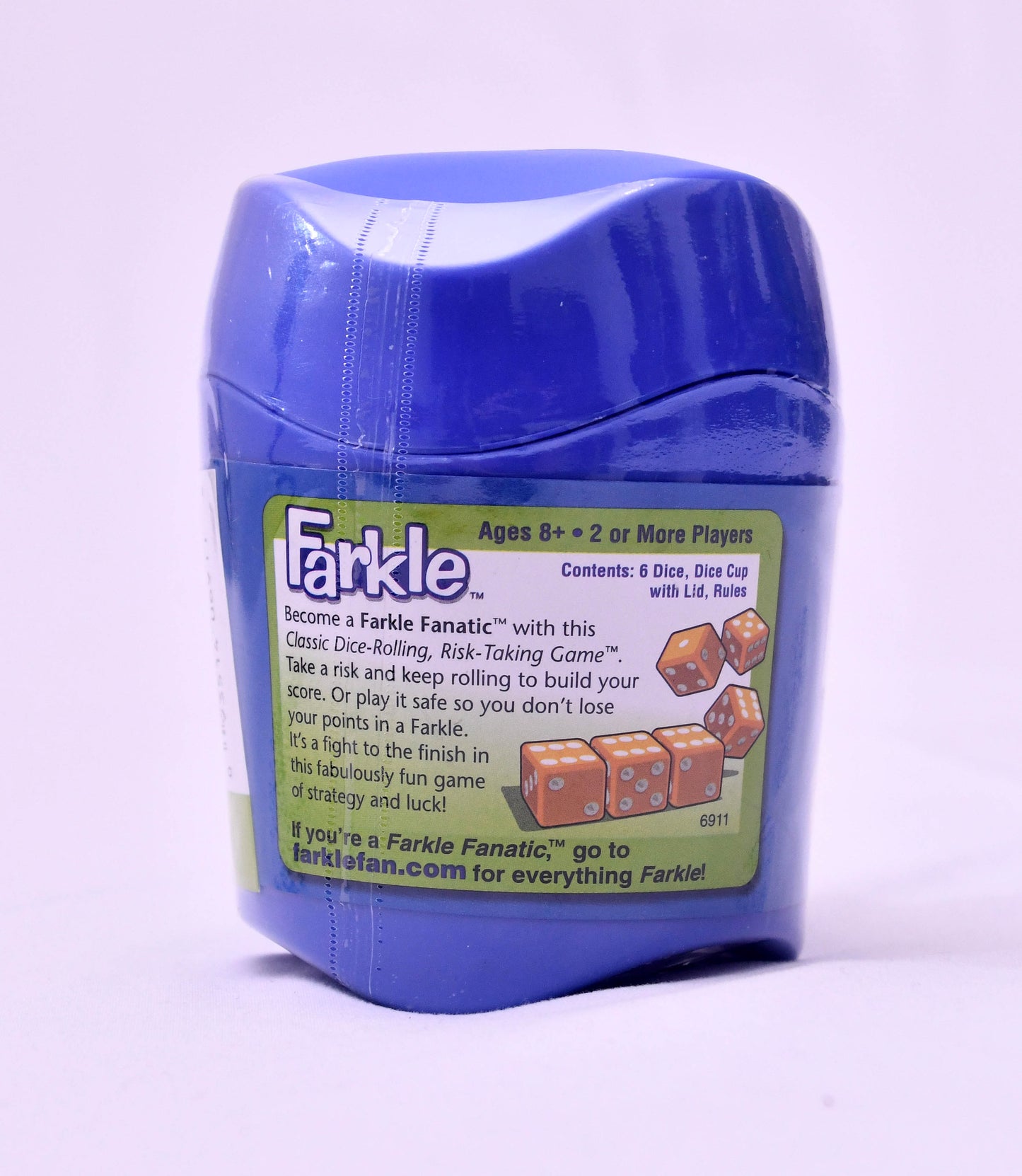 Farkle Classic Dice Game Travel Cup New Factory Sealed 6 Dice PlayMonster 2022