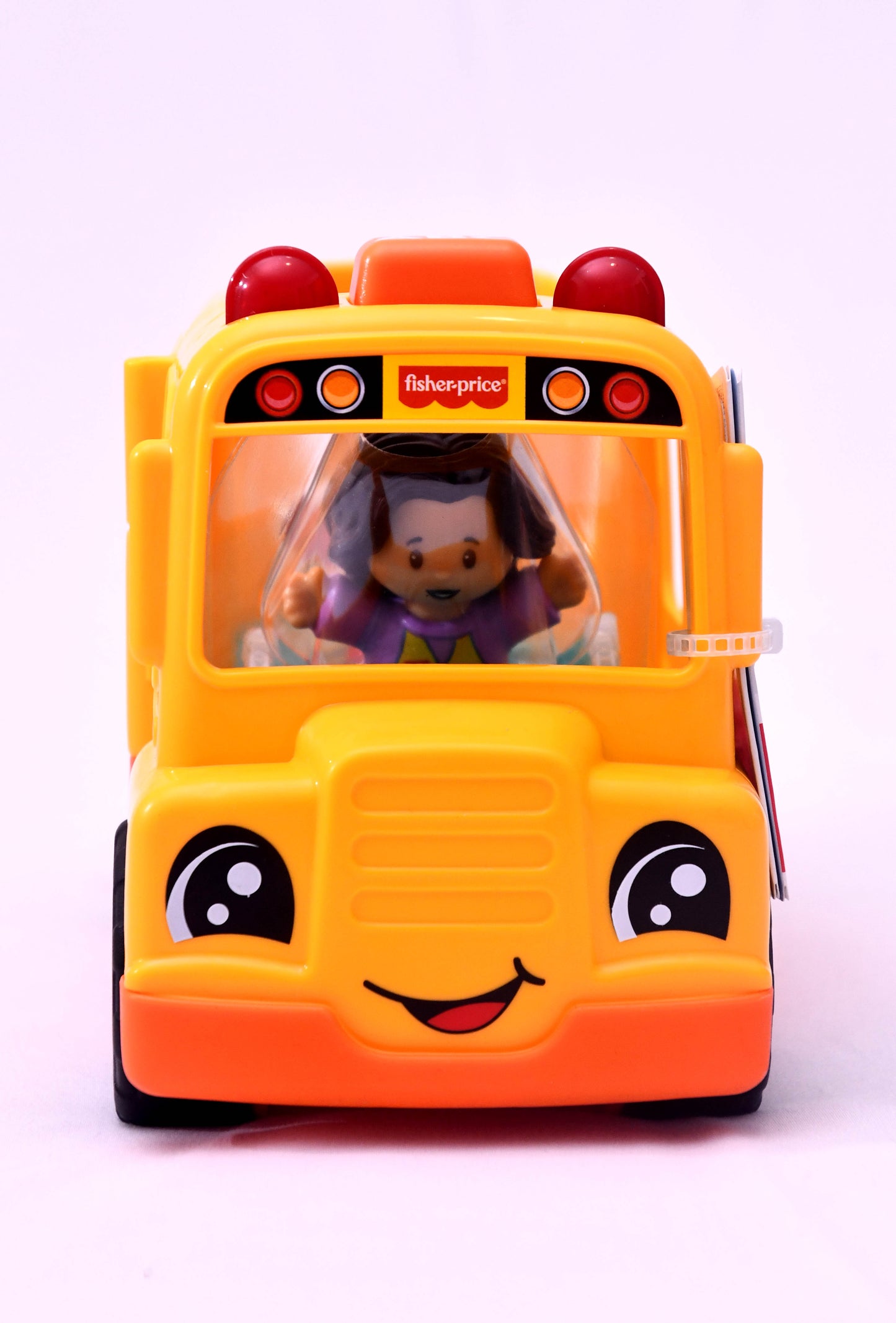 Fisher-Price Little People School Bus Toy w/ 2 Figures New ABC Musical Bus