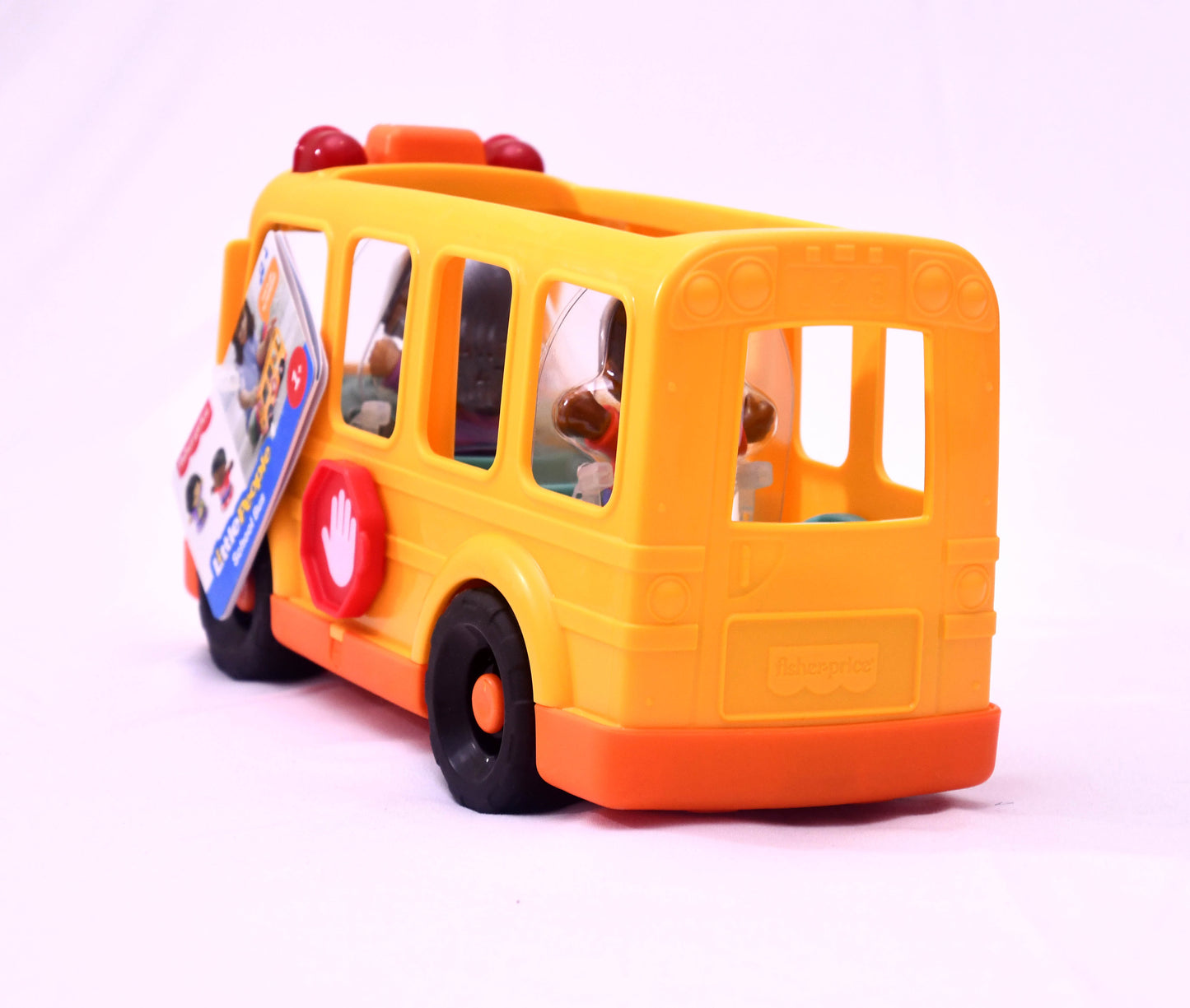 Fisher-Price Little People School Bus Toy w/ 2 Figures New ABC Musical Bus
