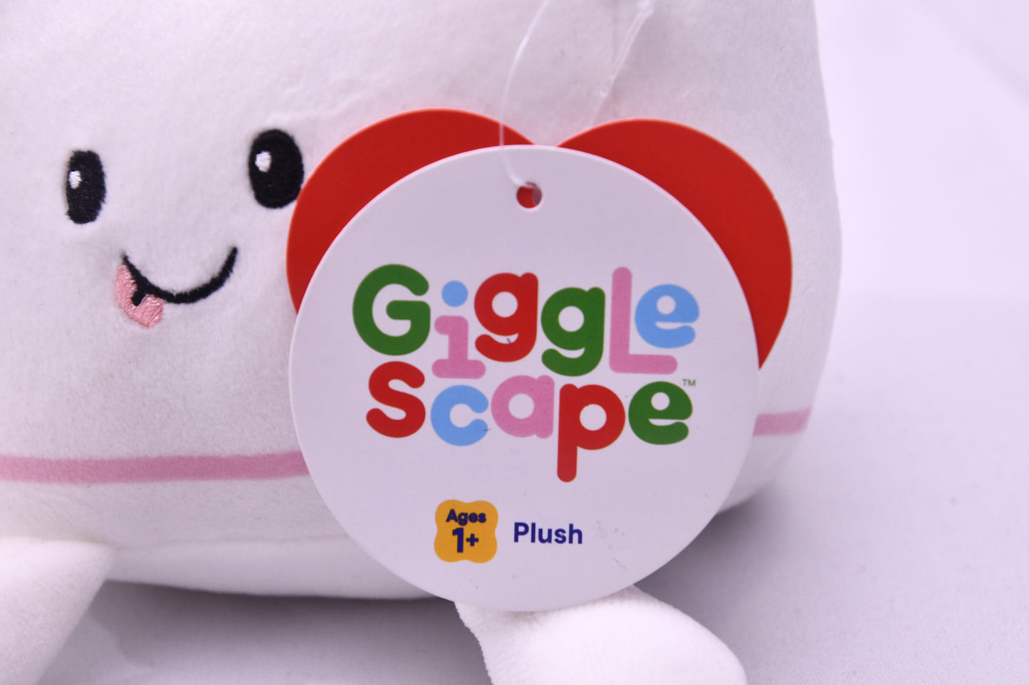 Giggle Scape Strawberry Milk Carton Plush Stuffed Toy Target NWT Ages 1+ Cute