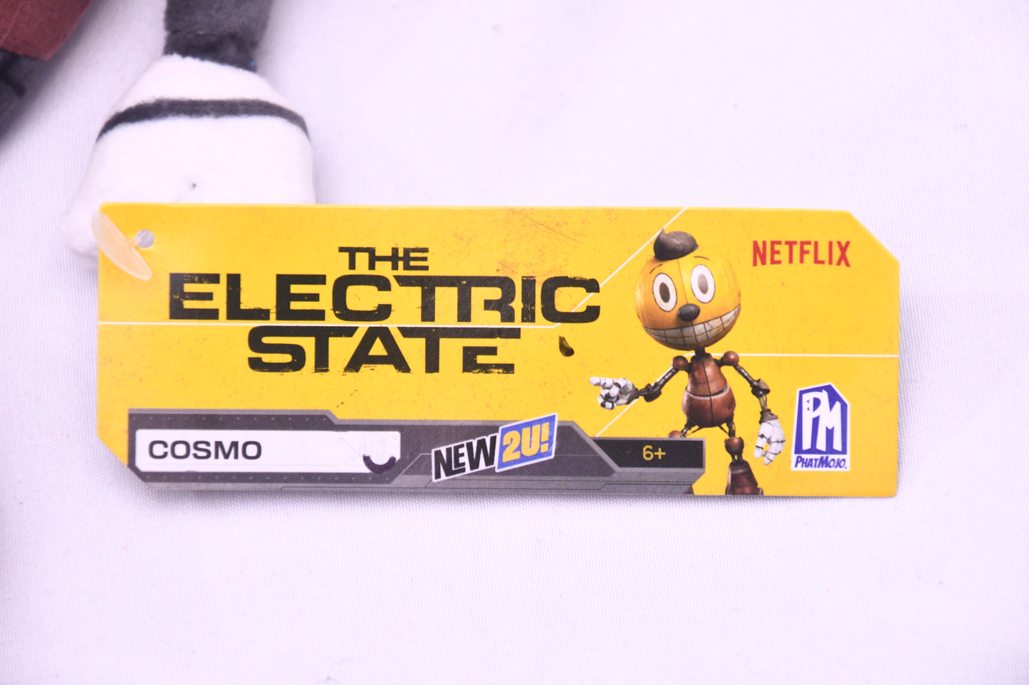 The Electric State Cosmo Plush Netflix PhatMojo Stuffed Toy w/ Tag NEW