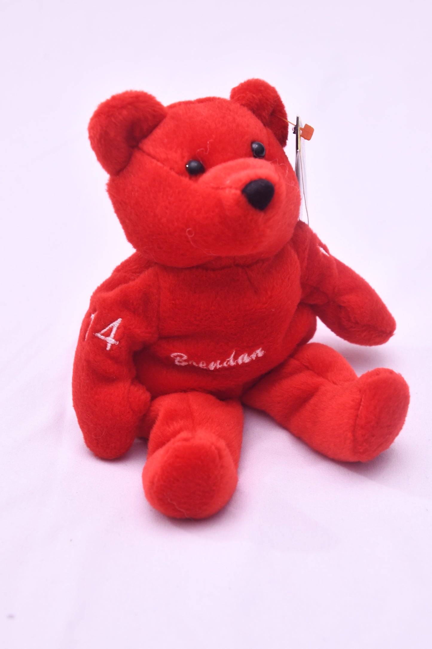 1999 Salvino's Bammers Brendan Shanahan #14 Red Wings Plush Bear w/ Tags NHLPA