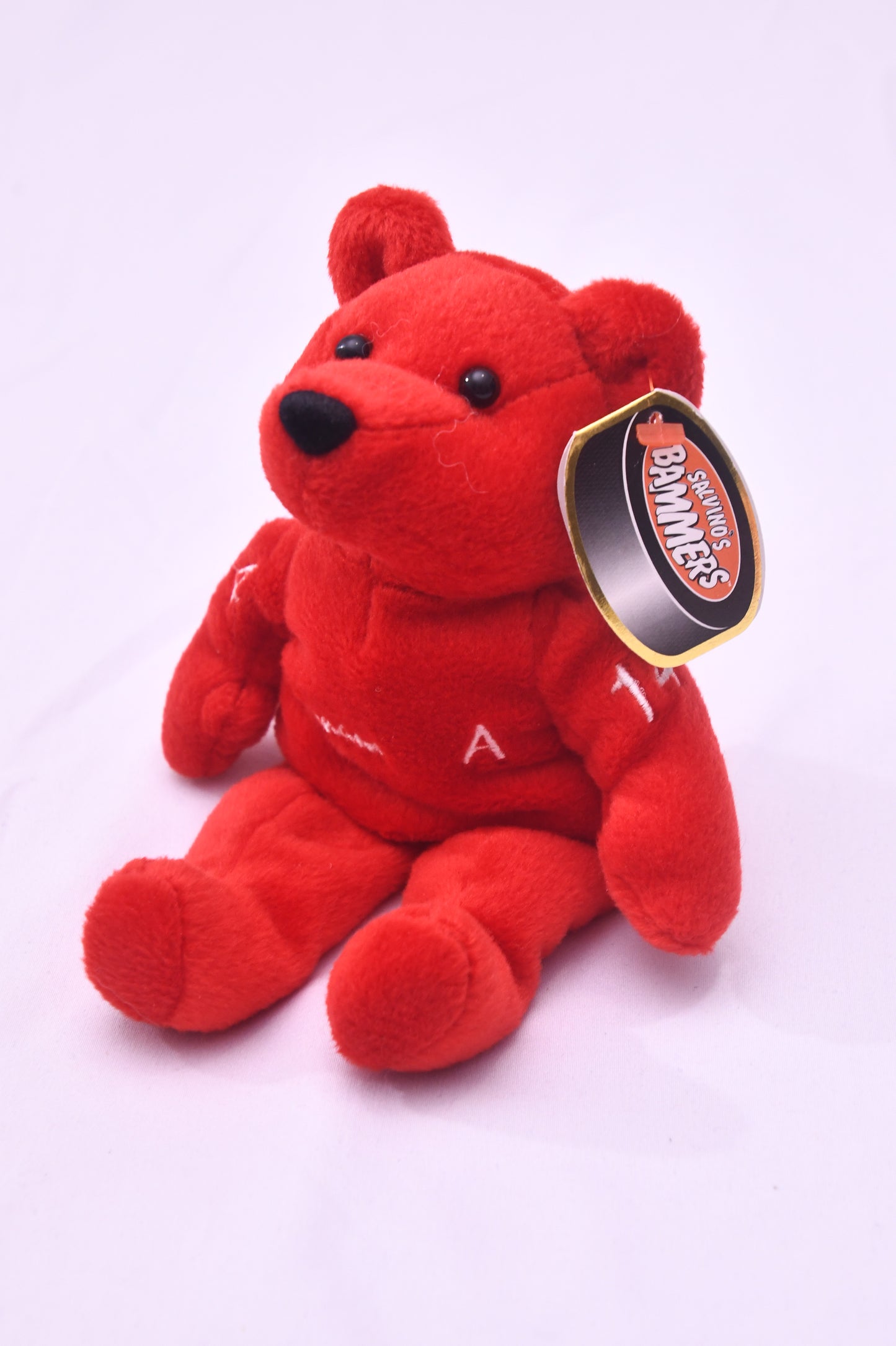 1999 Salvino's Bammers Brendan Shanahan #14 Red Wings Plush Bear w/ Tags NHLPA