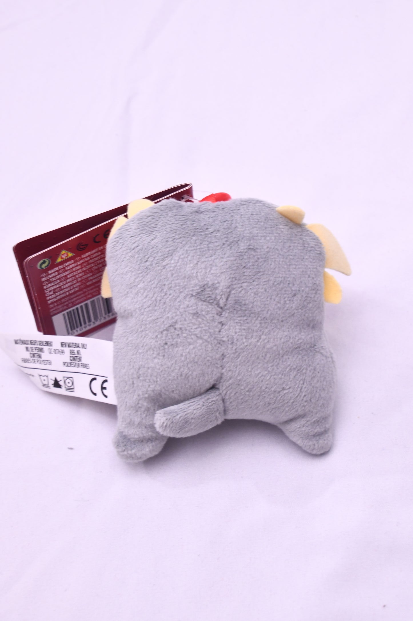 Hasbro Ghostbusters Terror Dog Clip On Plush Keychain 2020 Gray NWT 4+ Stuffed Toy