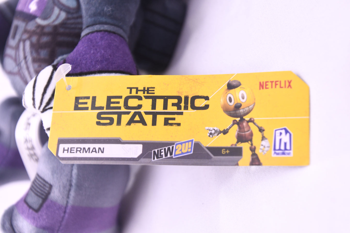 The Electric State Herman Plush Netflix PhatMojo New With Tags NWT Robot Toy