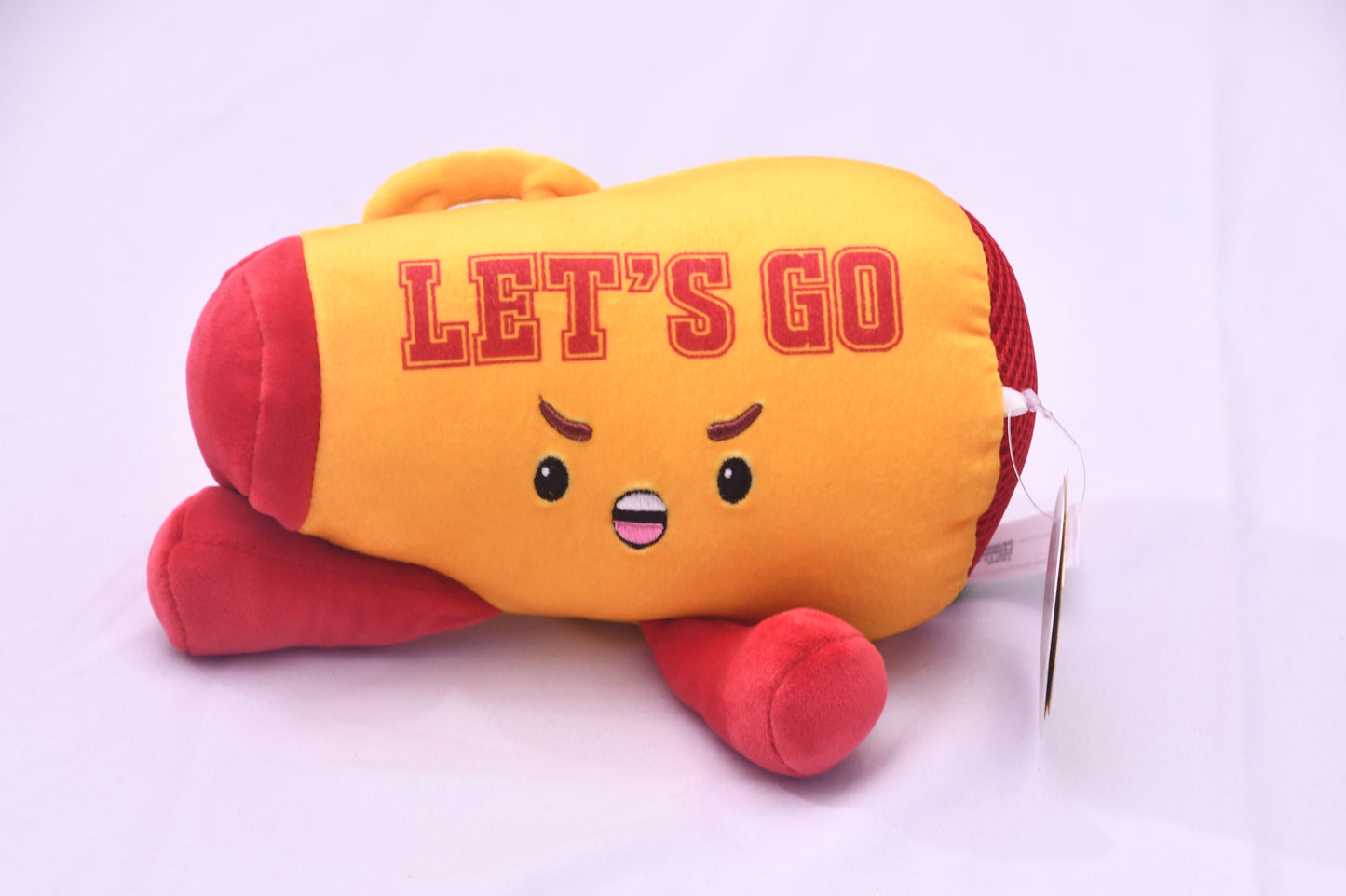Target Giggle Scape Let's Go Plush Stuffed Toy Yellow Red NWT Kids Gift