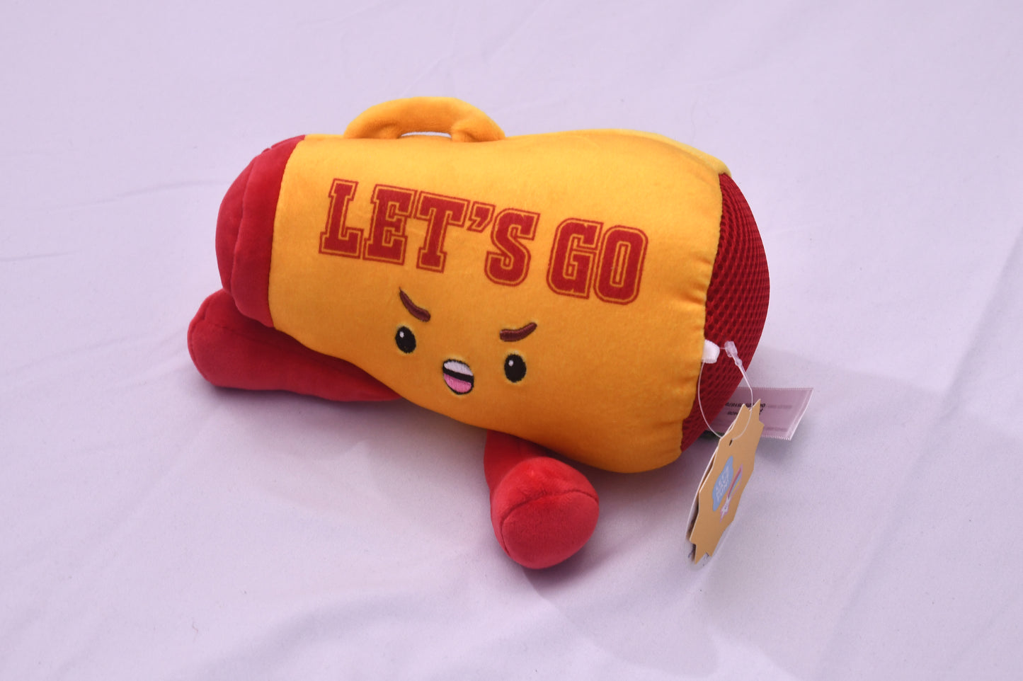 Target Giggle Scape Let's Go Plush Stuffed Toy Yellow Red NWT Kids Gift