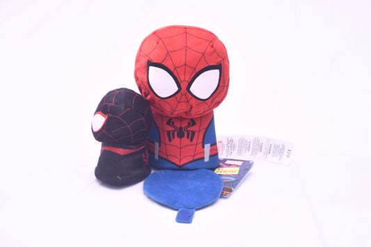 Marvel Spider-Man Miles Morales 3 Pc Nested Plush Set Pillow NWT