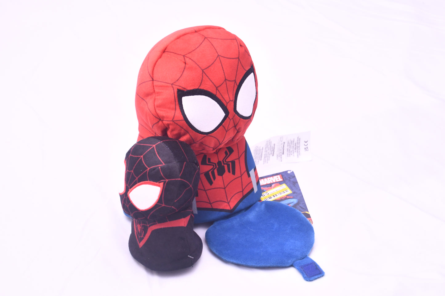 Marvel Spider-Man Miles Morales 3 Pc Nested Plush Set Pillow NWT