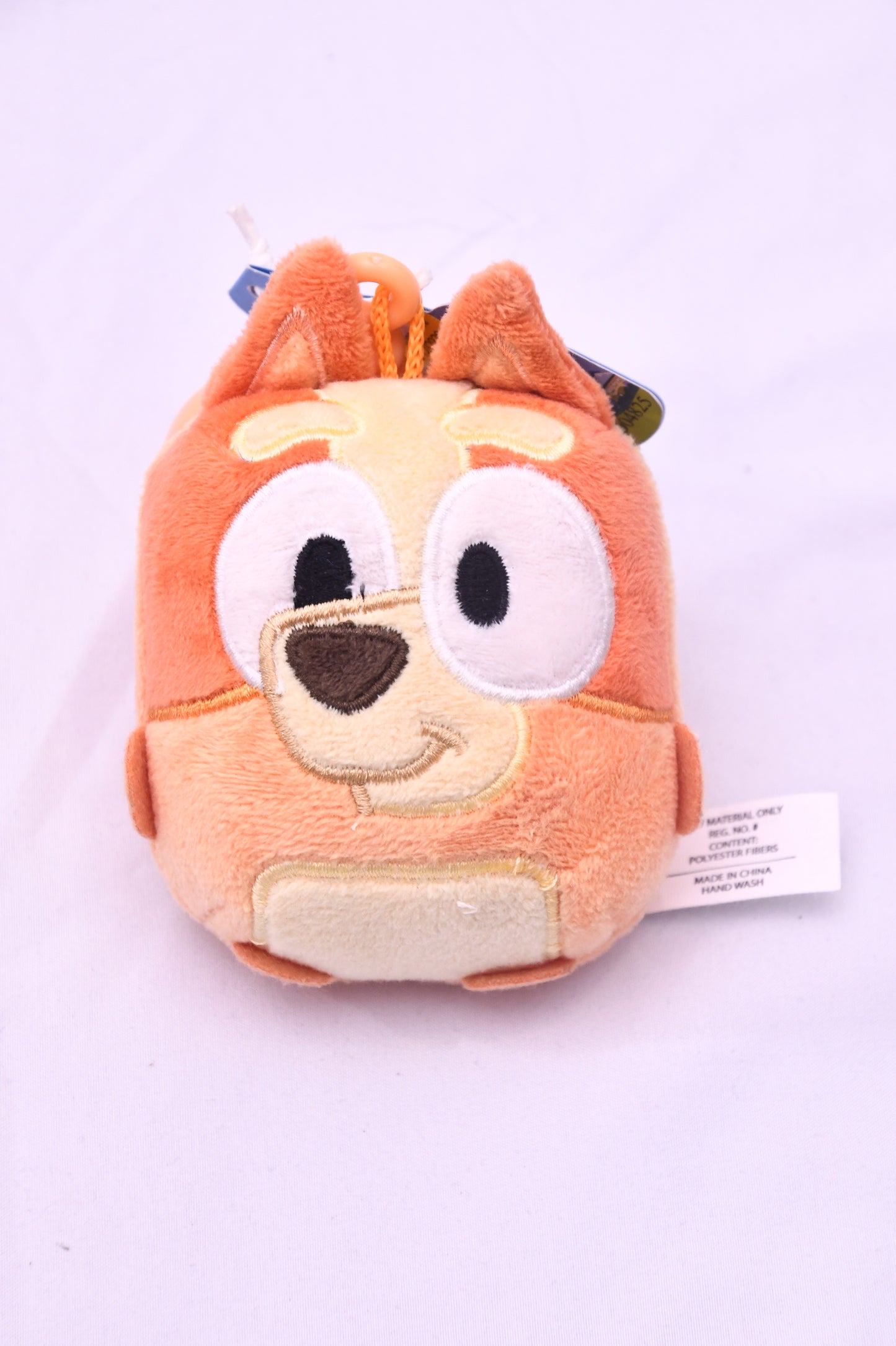 Bluey Bingo 4.5" Mini Plush Clip On Backpack Clip NWT Moose Toys
