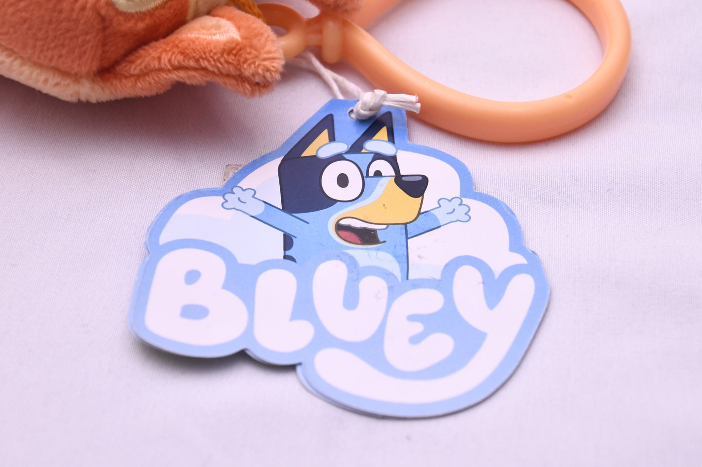 Bluey Bingo 4.5" Mini Plush Clip On Backpack Clip NWT Moose Toys