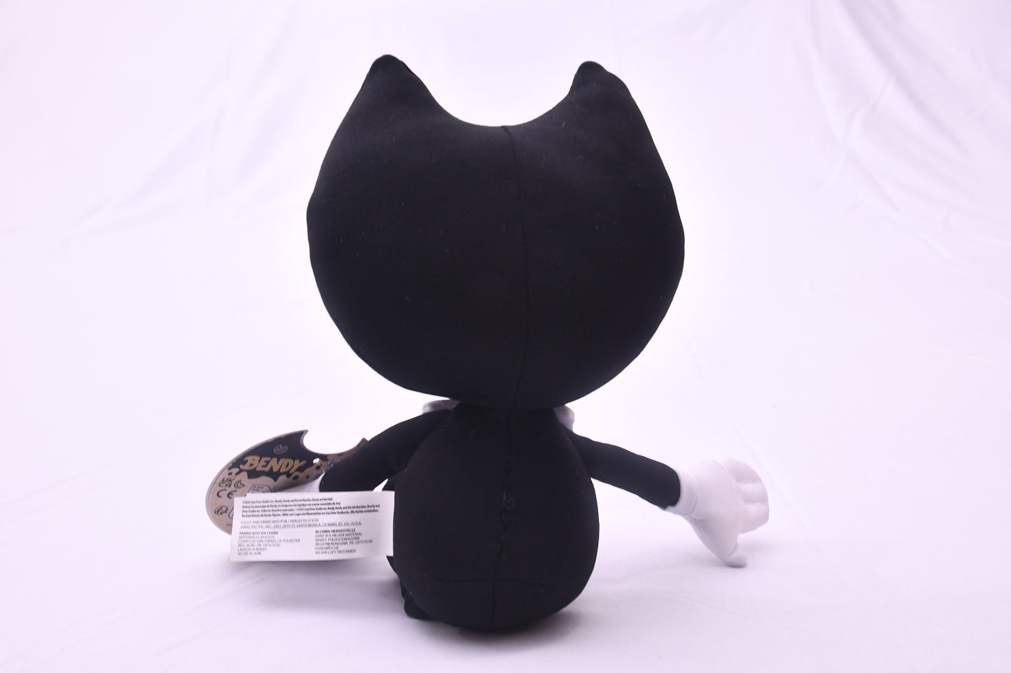 Bendy Plush Doll 10" Joey Drew Studios Jakks Pacific 2025 NWT Black White