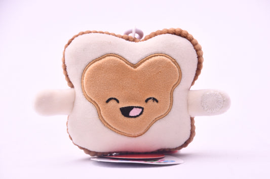 Giggle Scape Toast Plush Bread Stuffed Toy Target NWT Soft Kawaii 5"