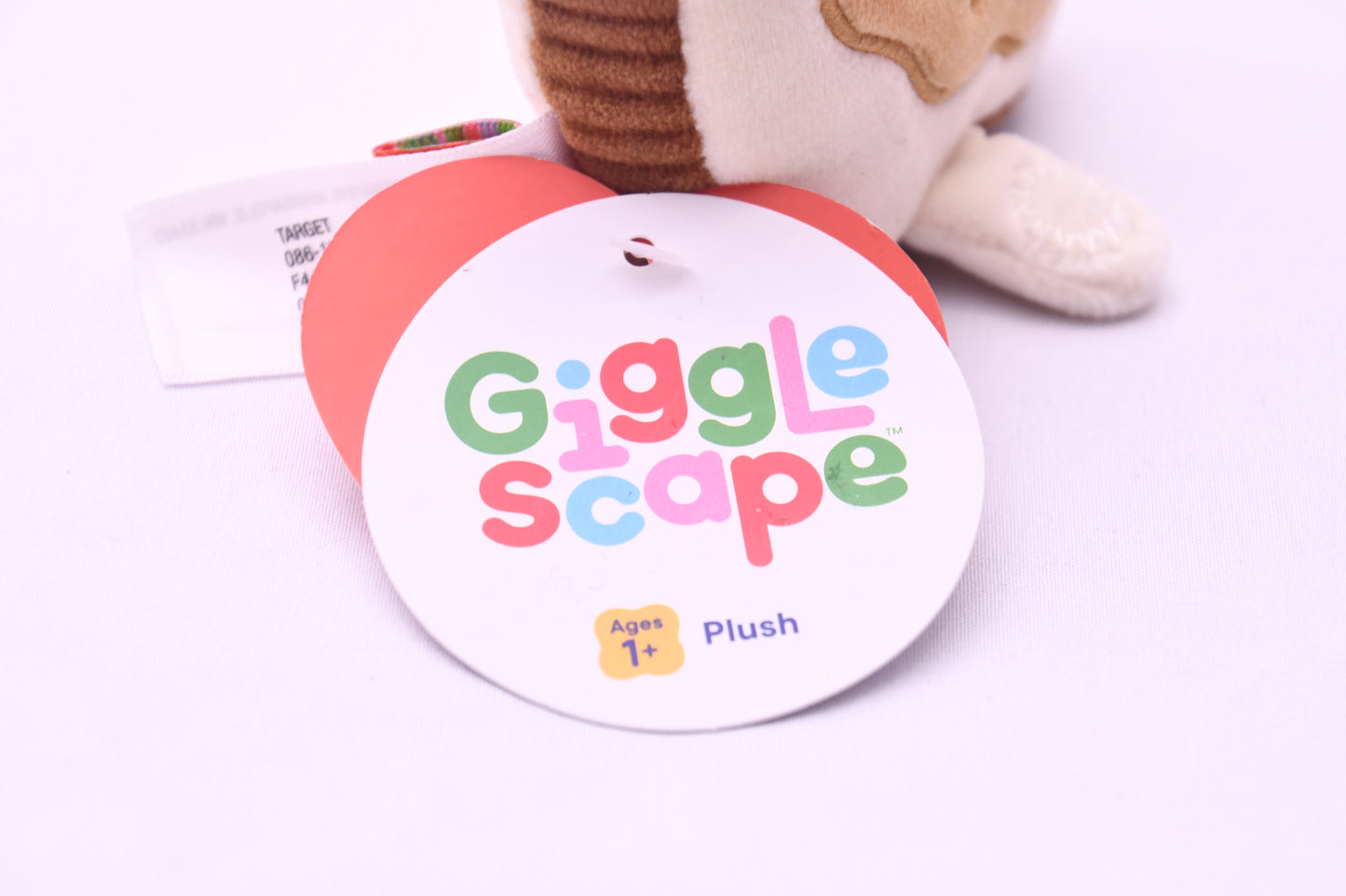 Giggle Scape Toast Plush Bread Stuffed Toy Target NWT Soft Kawaii 5"