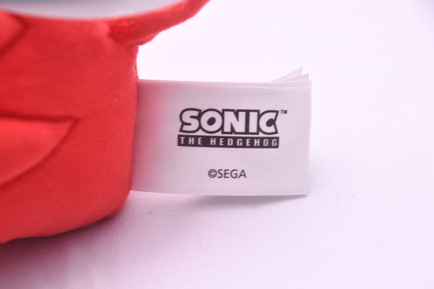 Squishmallows Sonic Knuckles Clip On Plush 3.5" Jazwares NWT Sega Clip Keychain