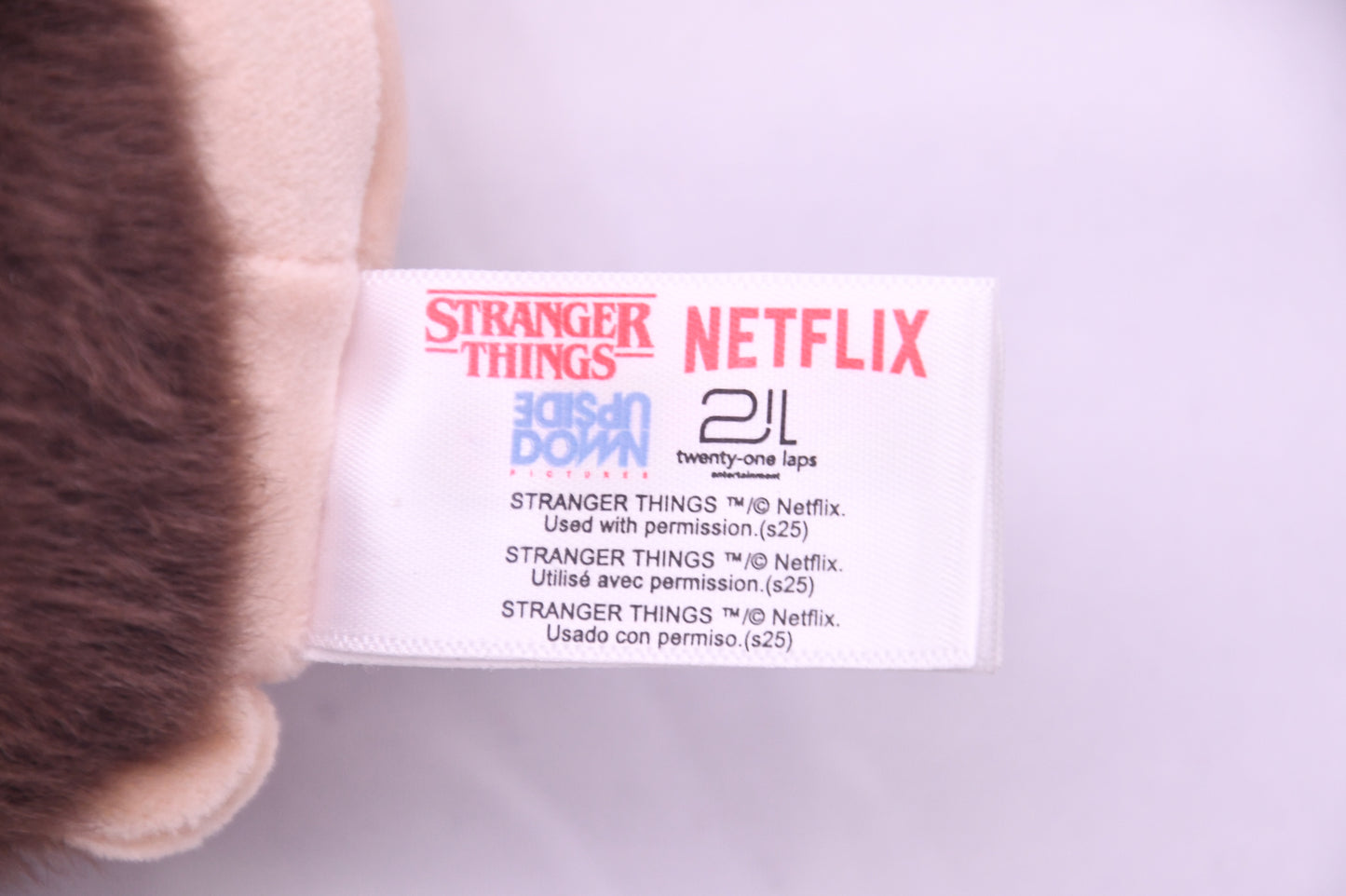 Atamas by Russ Stranger Things Eleven Plush Clip Keychain Netflix NWT