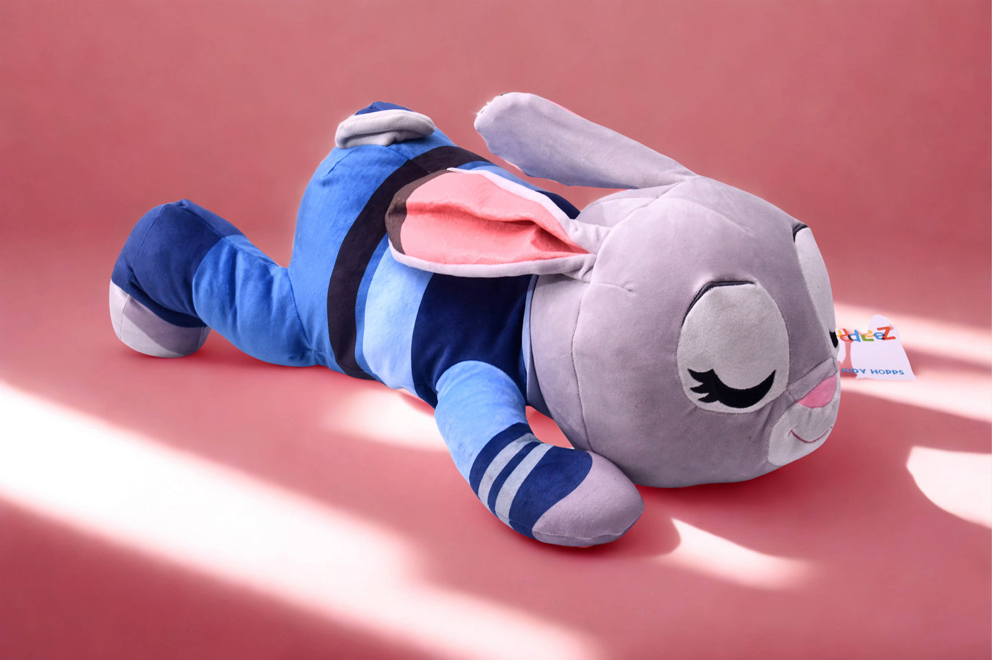 Disney Stitch Easter Bunny Plush Just Play 2024 NWT Bunny Ears Bow Tie Spring Gift