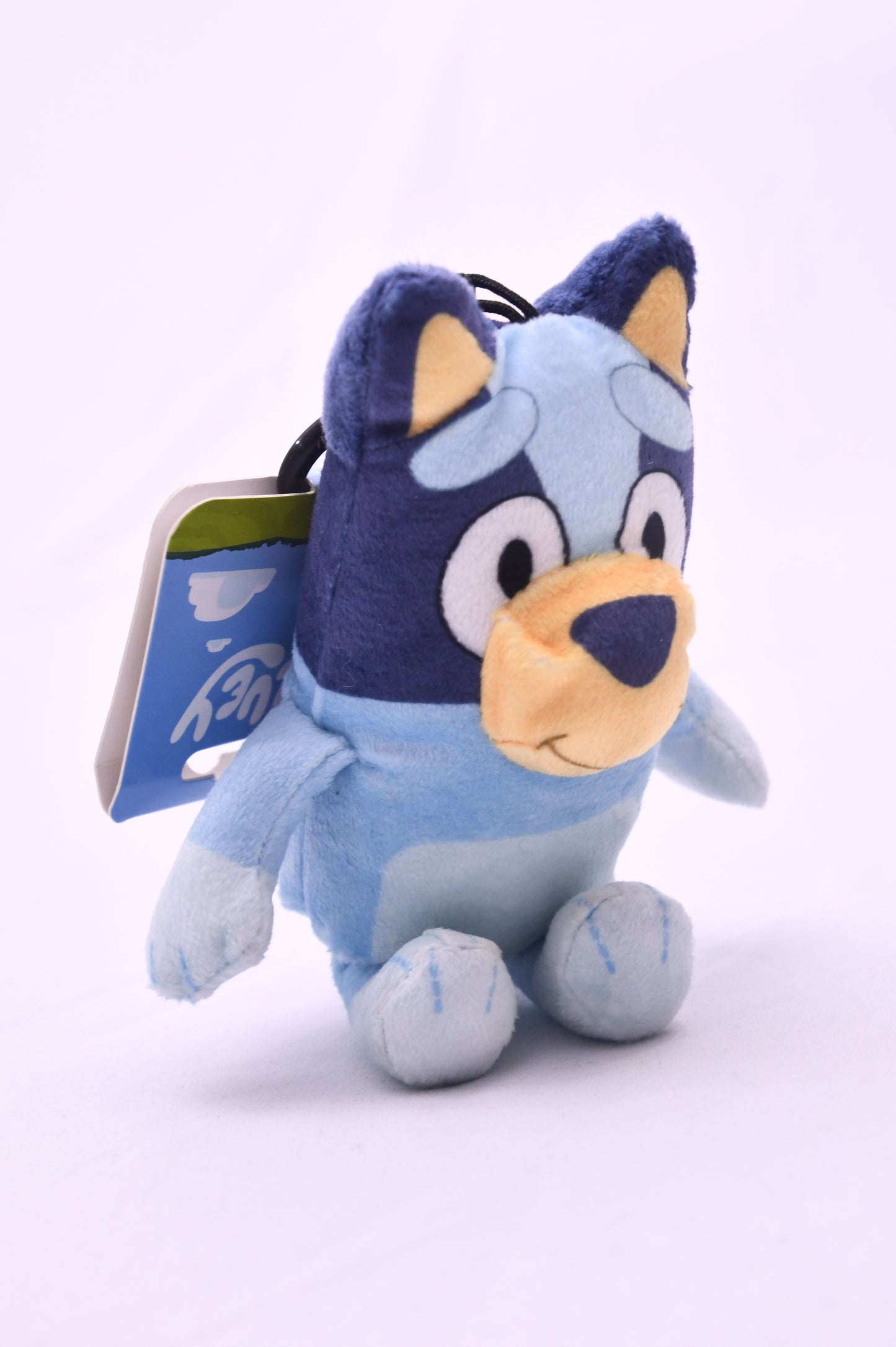 Bluey Plush Dangle Bag Clip Keychain BBC Studios Fast Forward New w/ Tag 5"