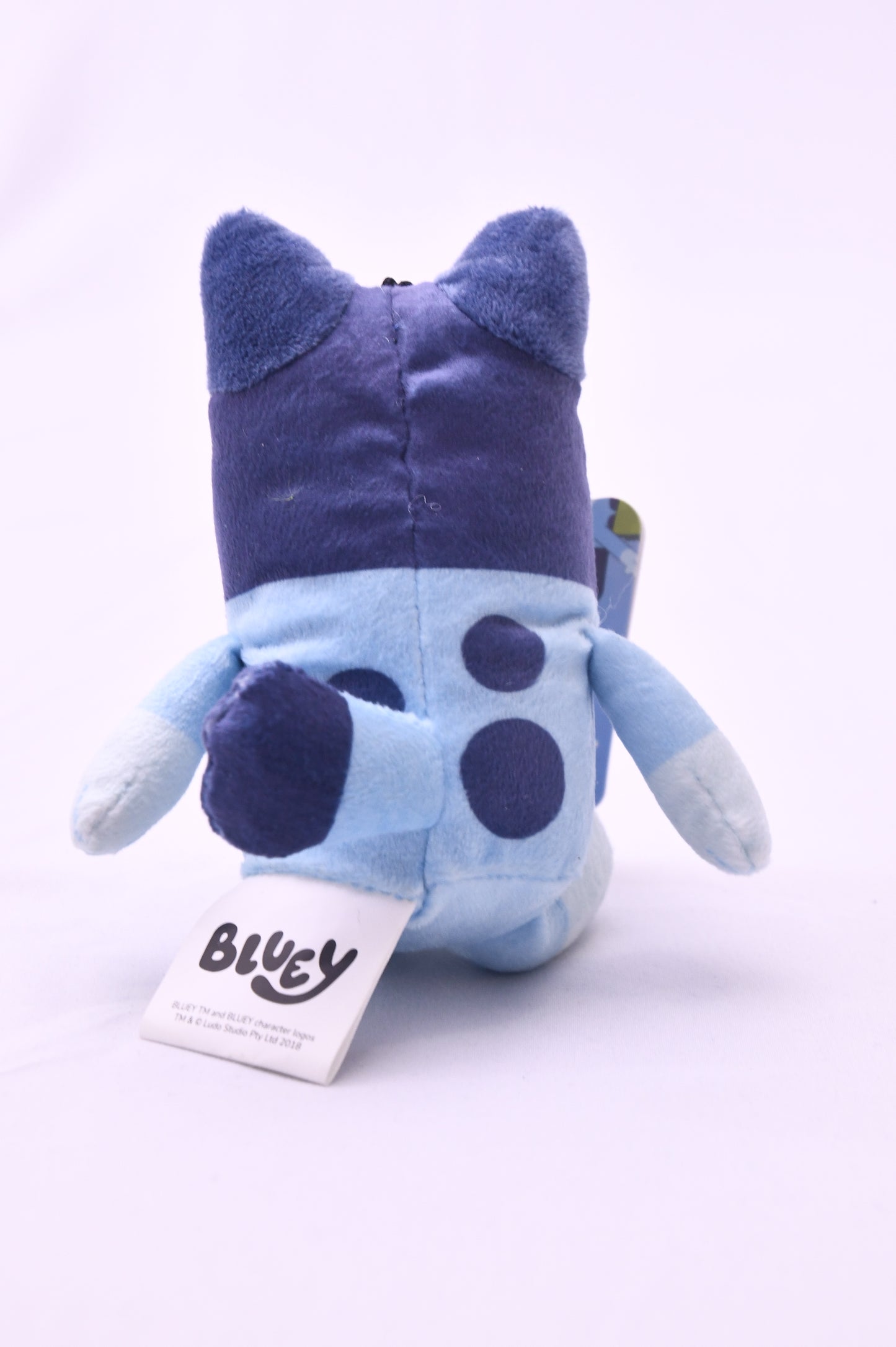 Bluey Plush Dangle Bag Clip Keychain BBC Studios Fast Forward New w/ Tag 5"