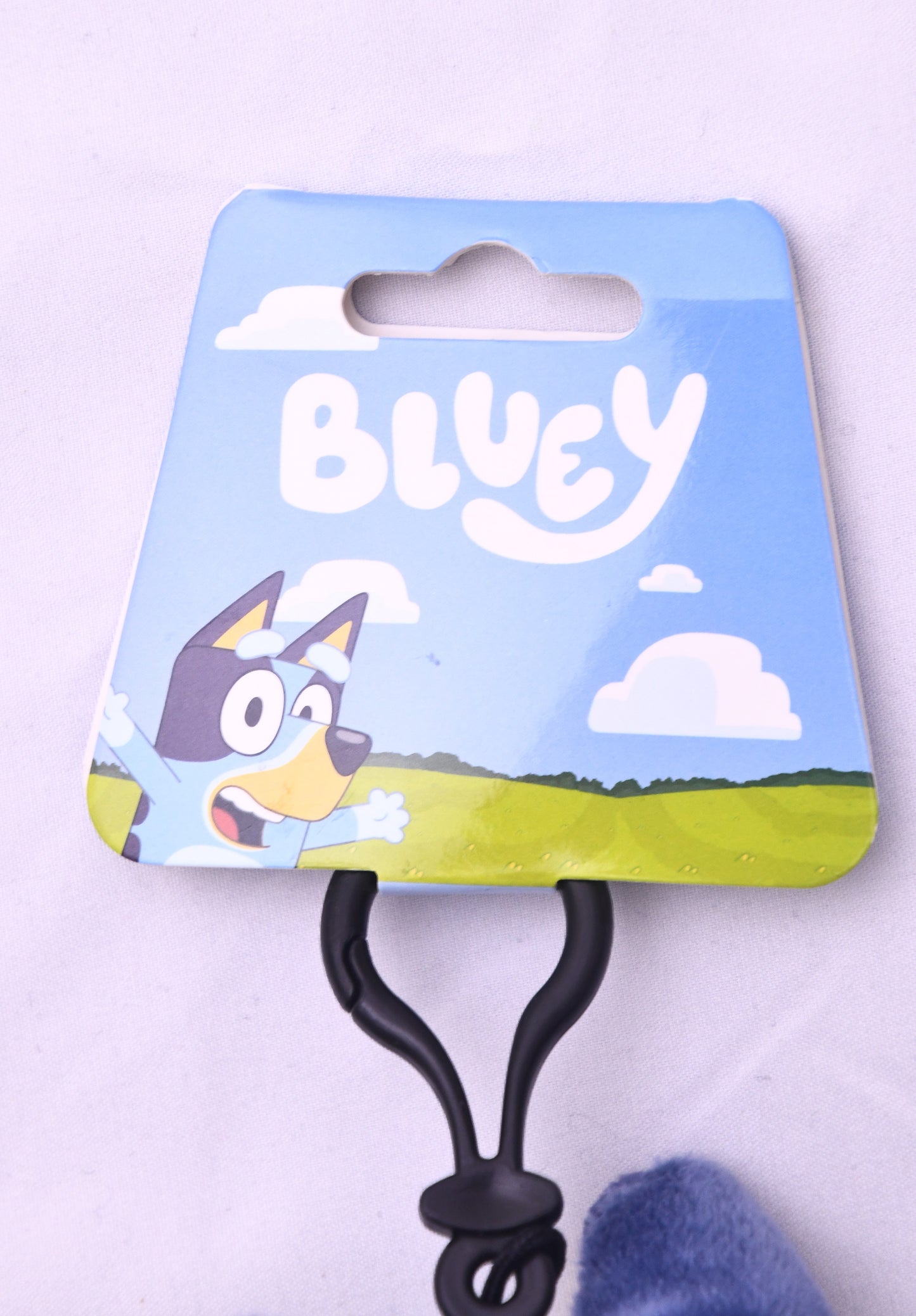 Bluey Plush Dangle Bag Clip Keychain BBC Studios Fast Forward New w/ Tag 5"
