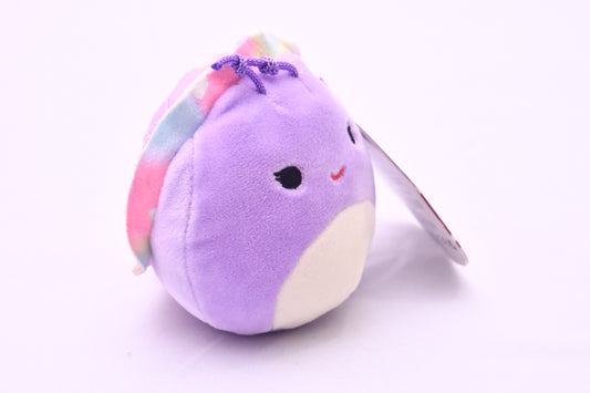 Original Squishmallows Swerl Purple Snail Plush Kellytoy NWT Soft Stuffed Animal 5"