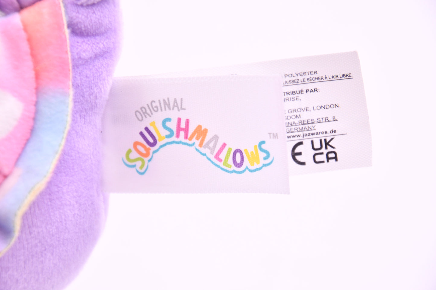Original Squishmallows Swerl Purple Snail Plush Kellytoy NWT Soft Stuffed Animal 5"