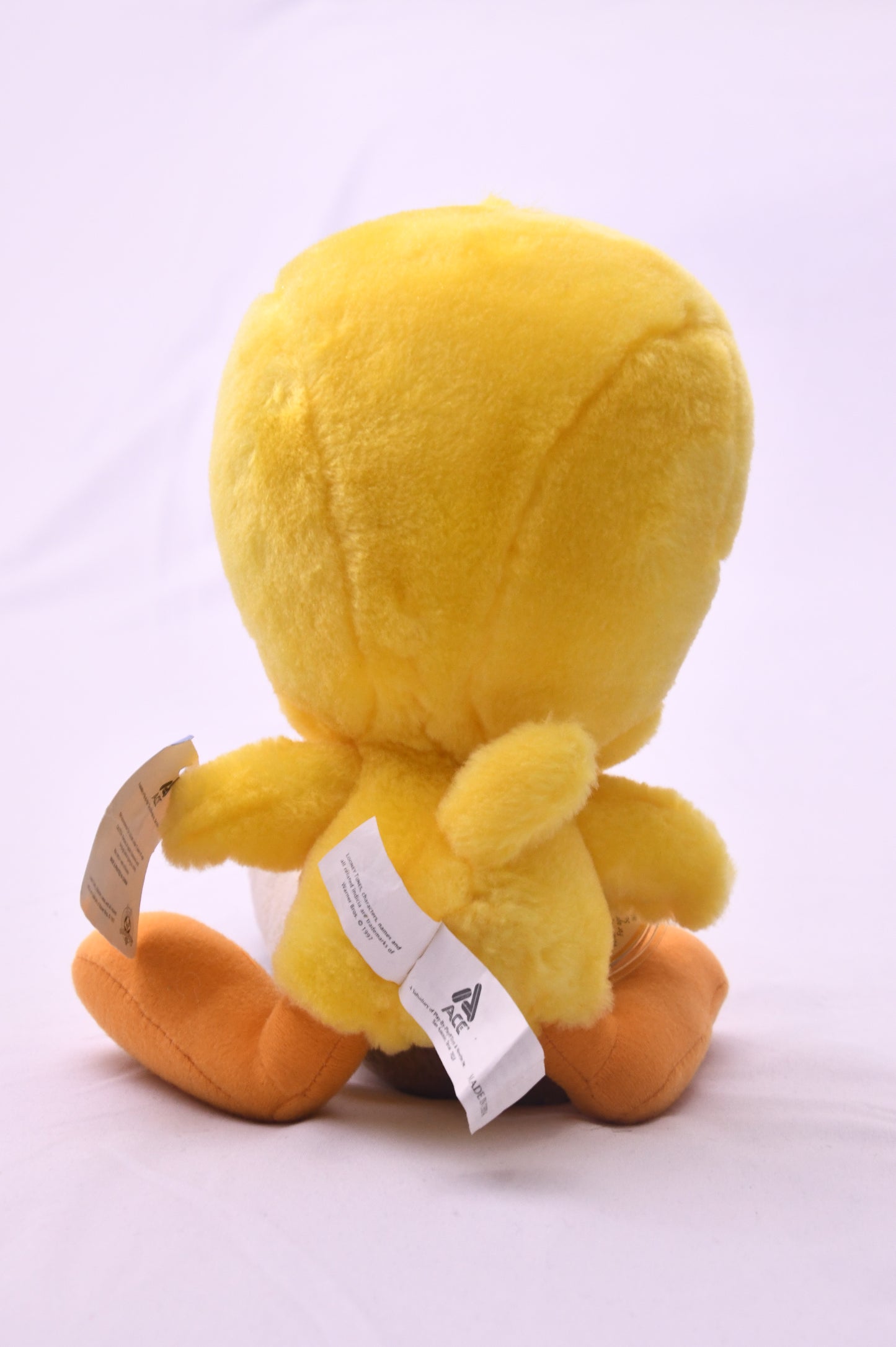 1997 LOONEY TUNES TWEETY BIRD WARNER BROS. PLUSH STUFFED ANIMAL TOY 12" W/ Tag