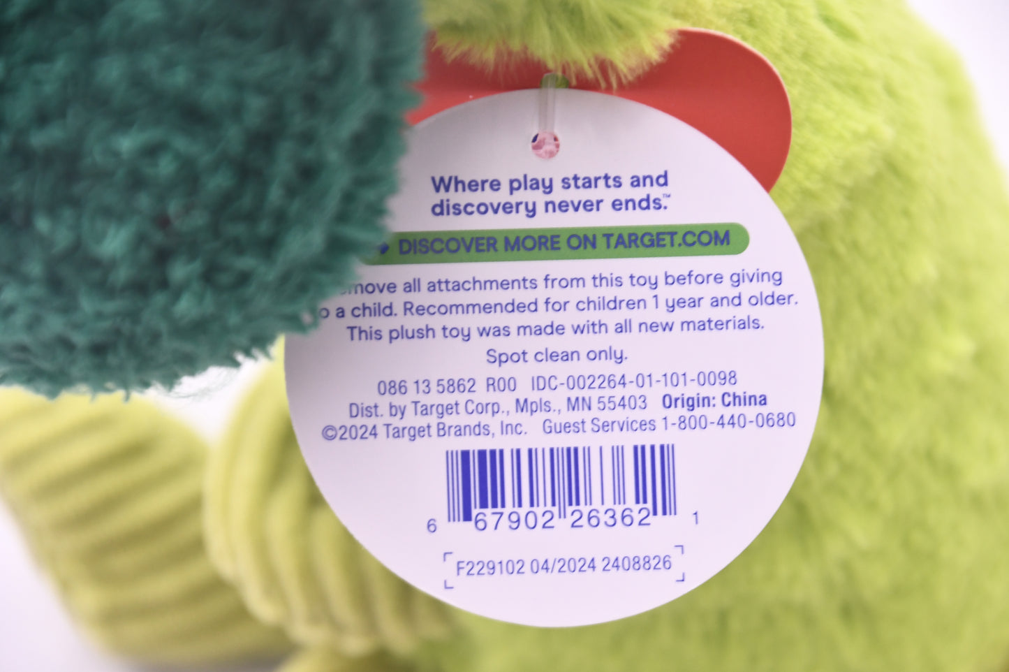 Giggle Scape Broccoli Plush Stuffed Toy Target Exclusive Food Plush New With Tags