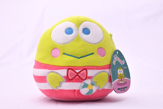 Squishmallows Keroppi Hello Kitty & Friends Plush 8" Kellytoy New With Tags
