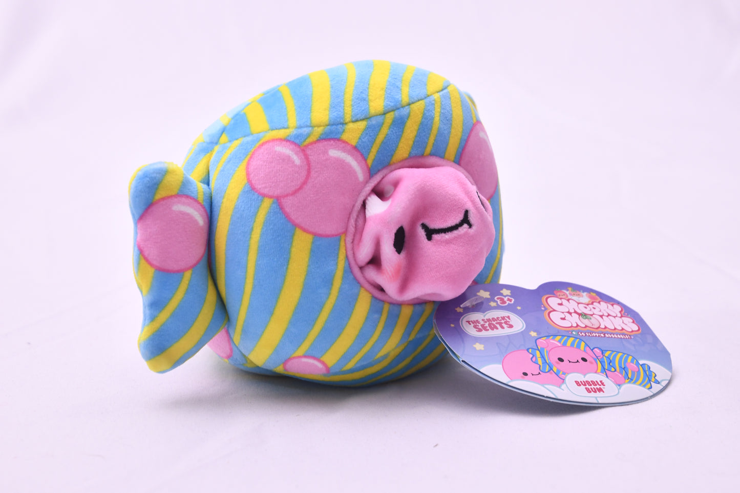 Cheeky Chonks Bubble Bum Plush The Snacky Seats Spin Master NWT Cute Toy